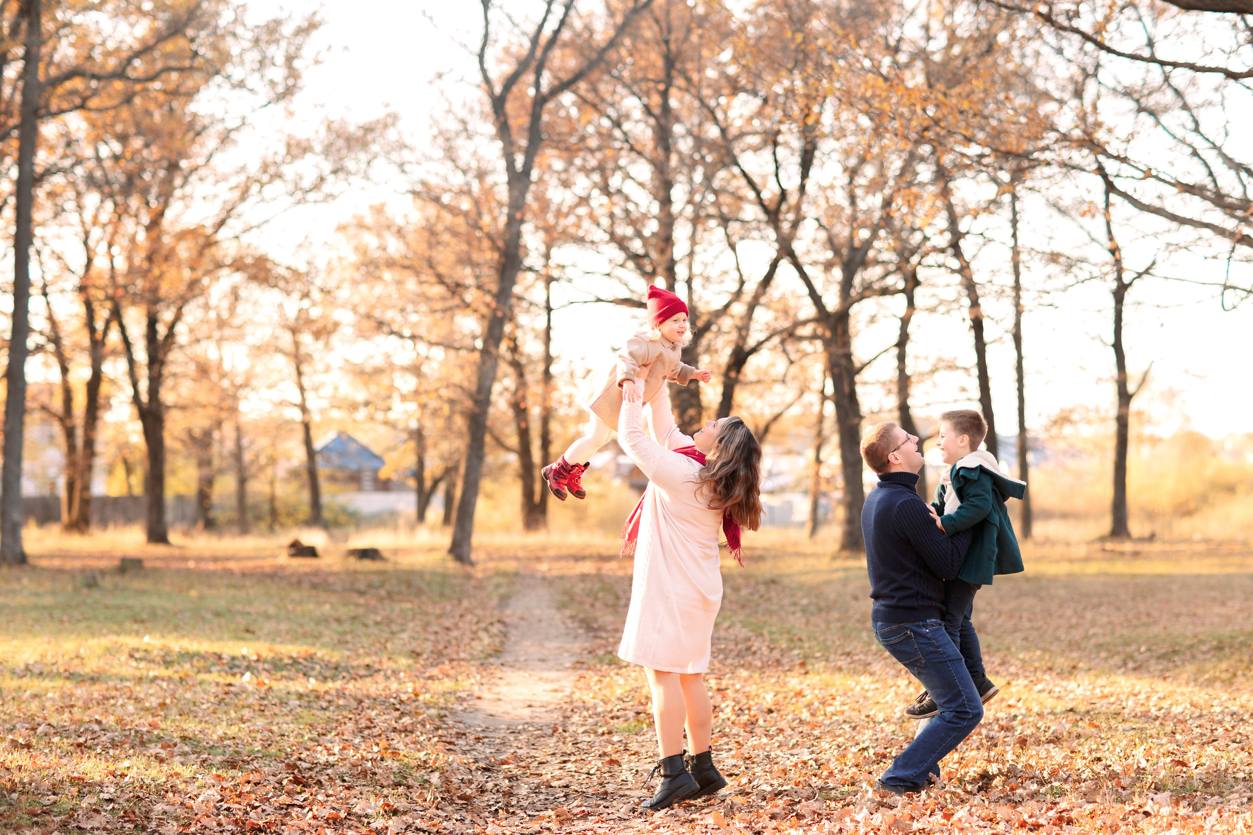 Съемка большой семьи. Осень 2022. Семейный и детский фотограф в Пензе Анна Михайлова