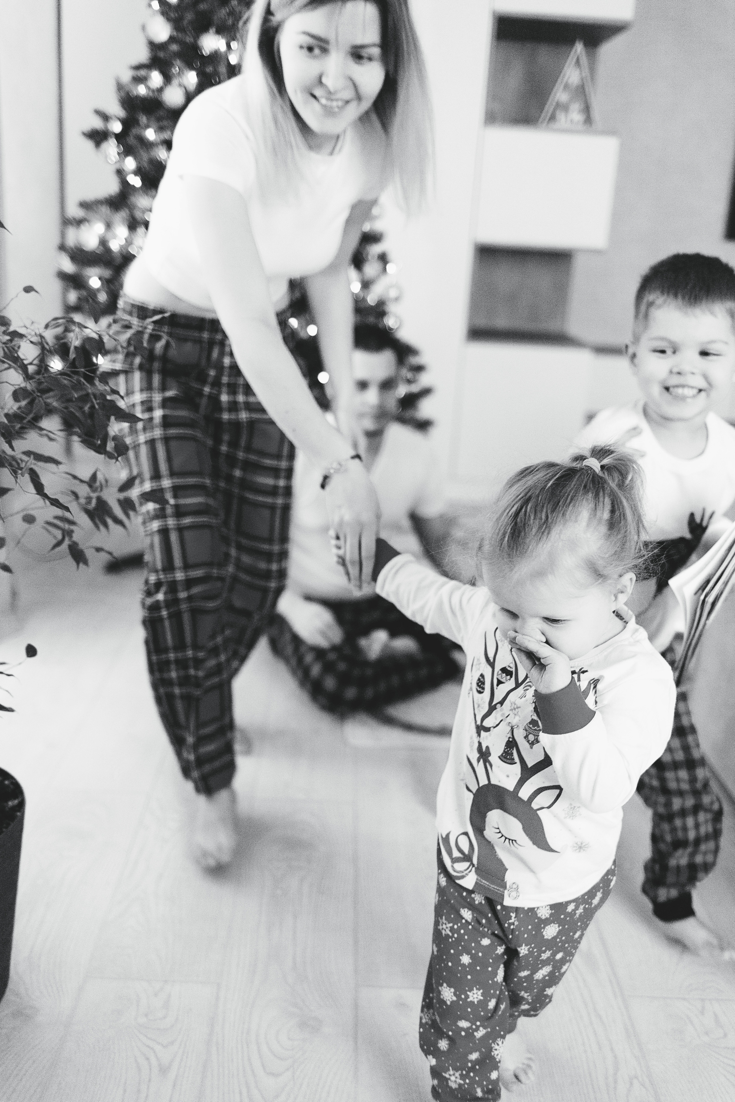 Новогодняя домашняя фотосессия. 2022 год. Семейный и детский фотограф в Пензе Анна Михайлова