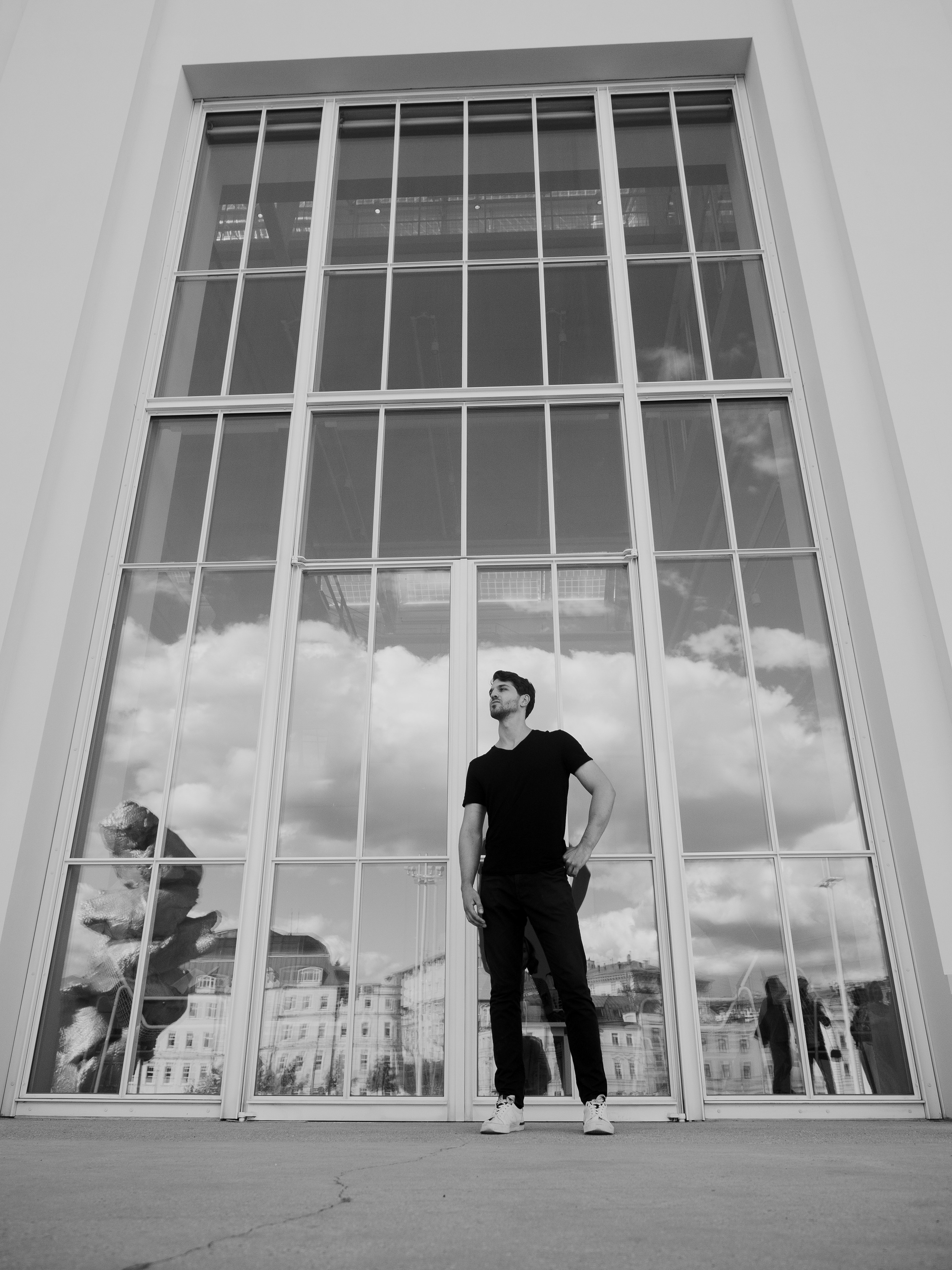 Фотопрогулка в ч/б. Маруся Машкова • Фотограф в Москве