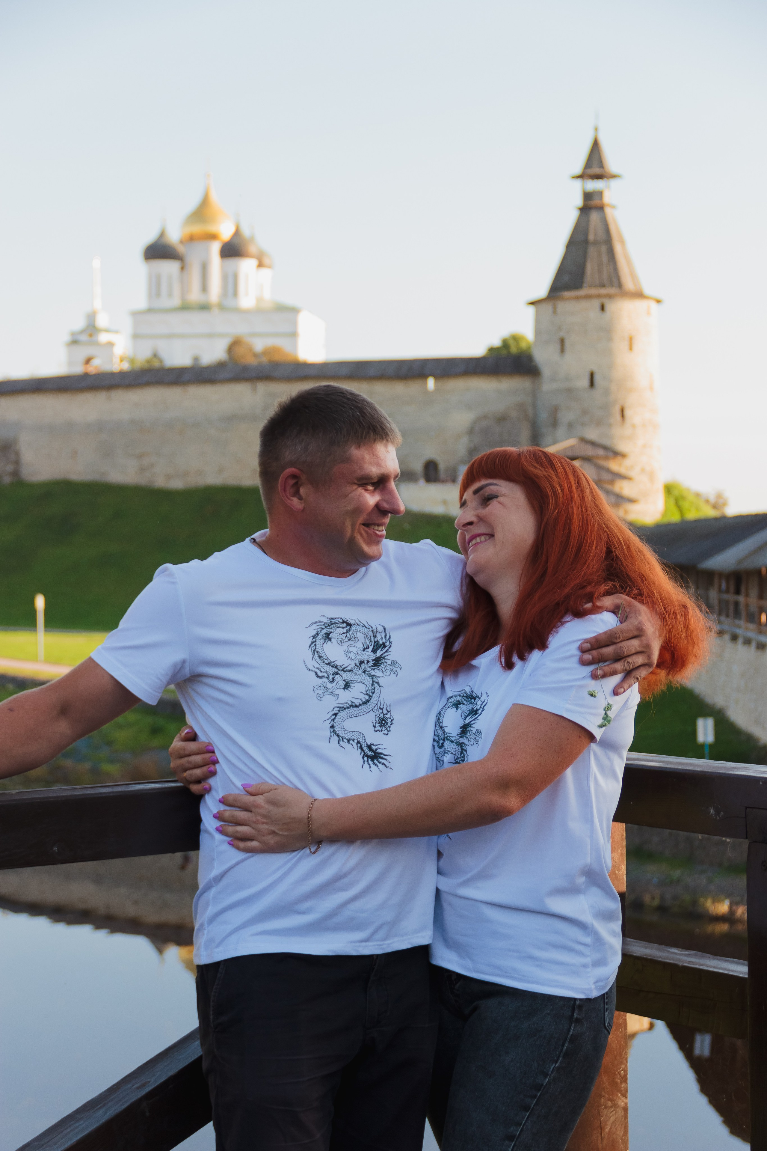 Семейная прогулка по Пскову. Фотограф Елена Зиновьева