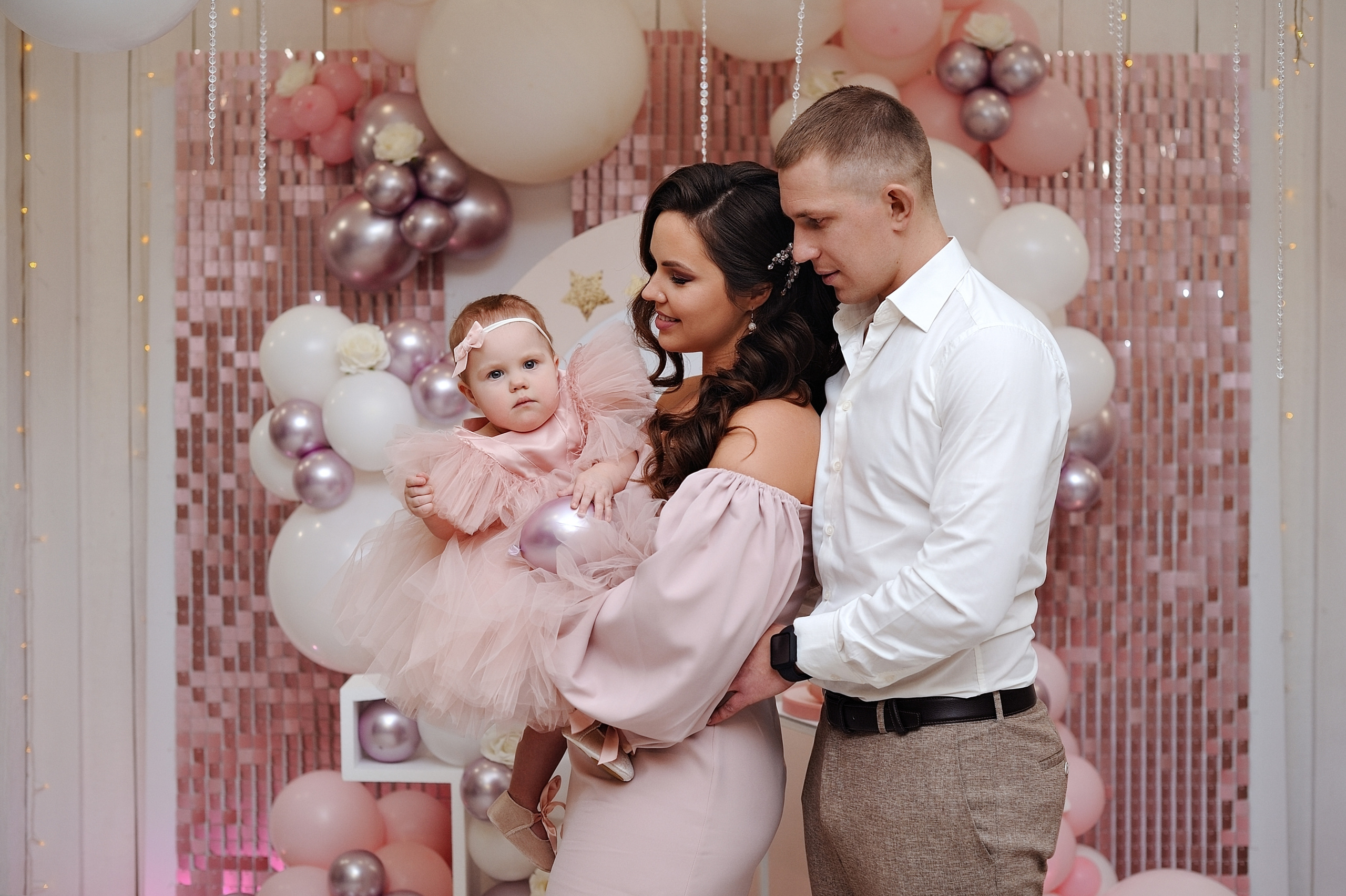 1 годик маленькой принцессе. Свадебный и семейный фотограф в Самаре Головань Наталья