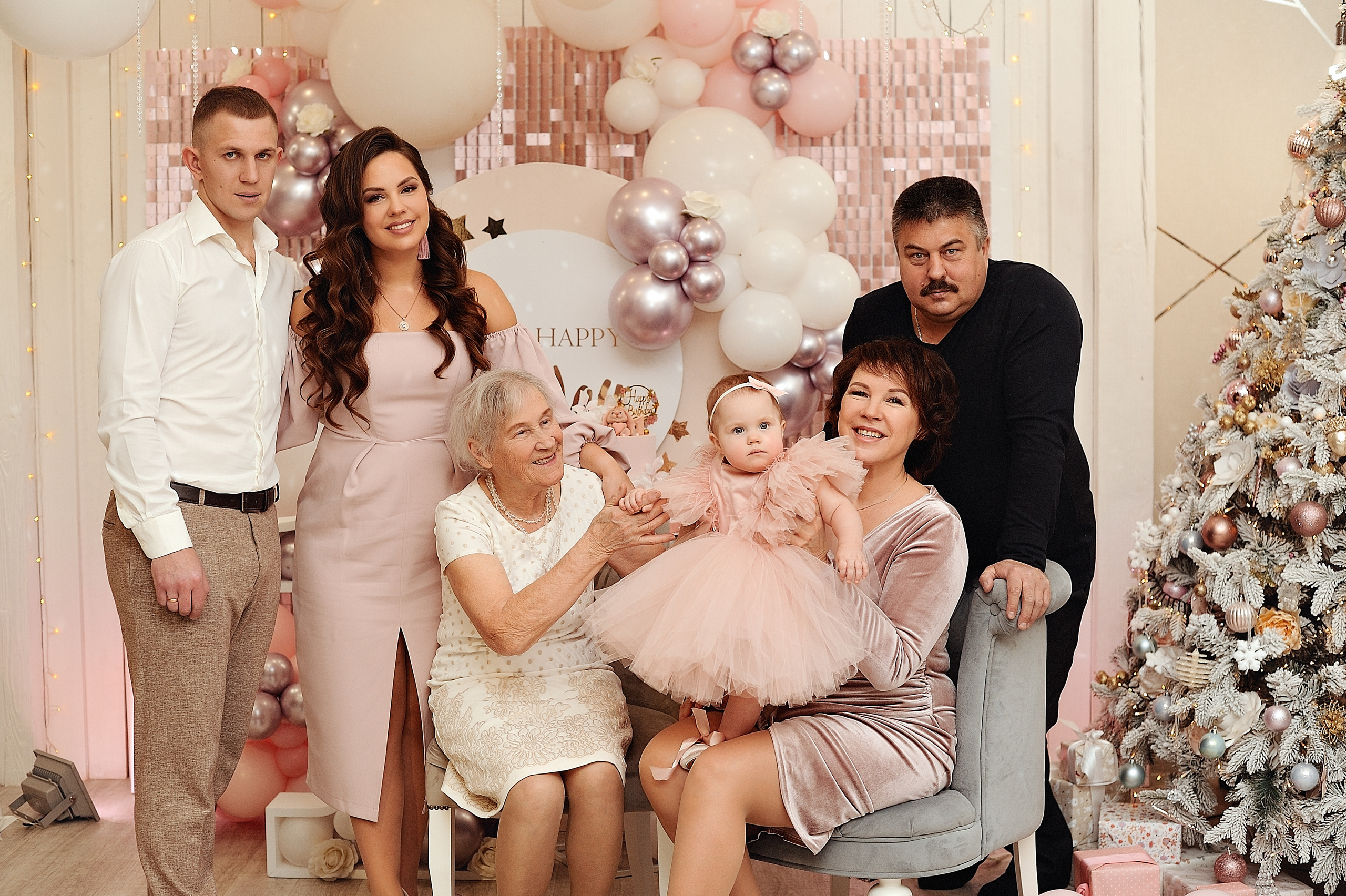 1 годик маленькой принцессе. Свадебный и семейный фотограф в Самаре Головань Наталья