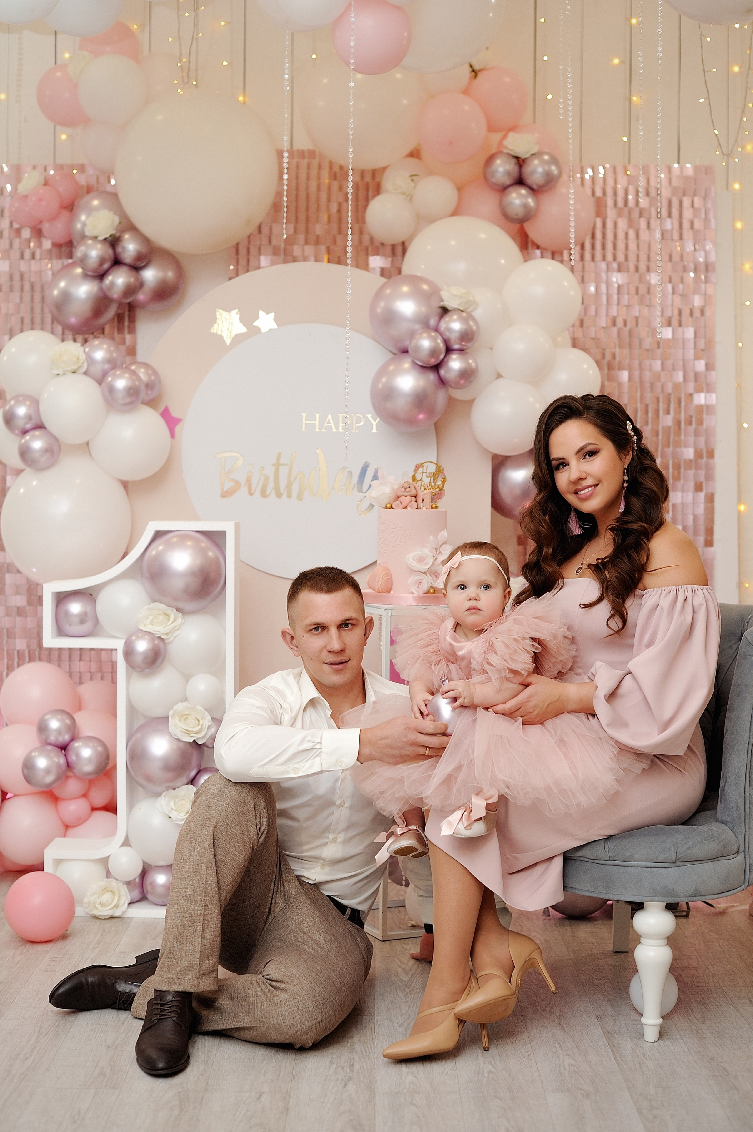 1 годик маленькой принцессе. Свадебный и семейный фотограф в Самаре Головань Наталья