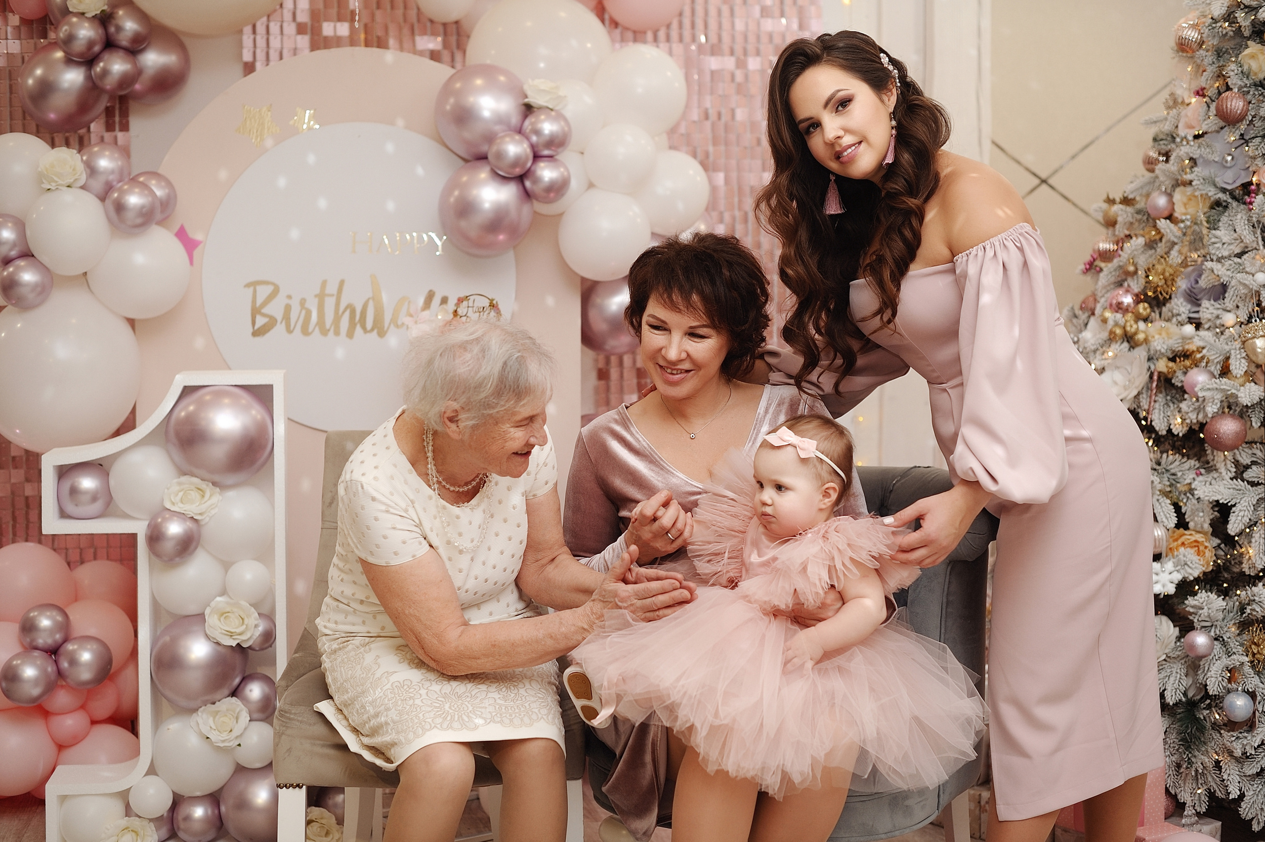 1 годик маленькой принцессе. Свадебный и семейный фотограф в Самаре Головань Наталья