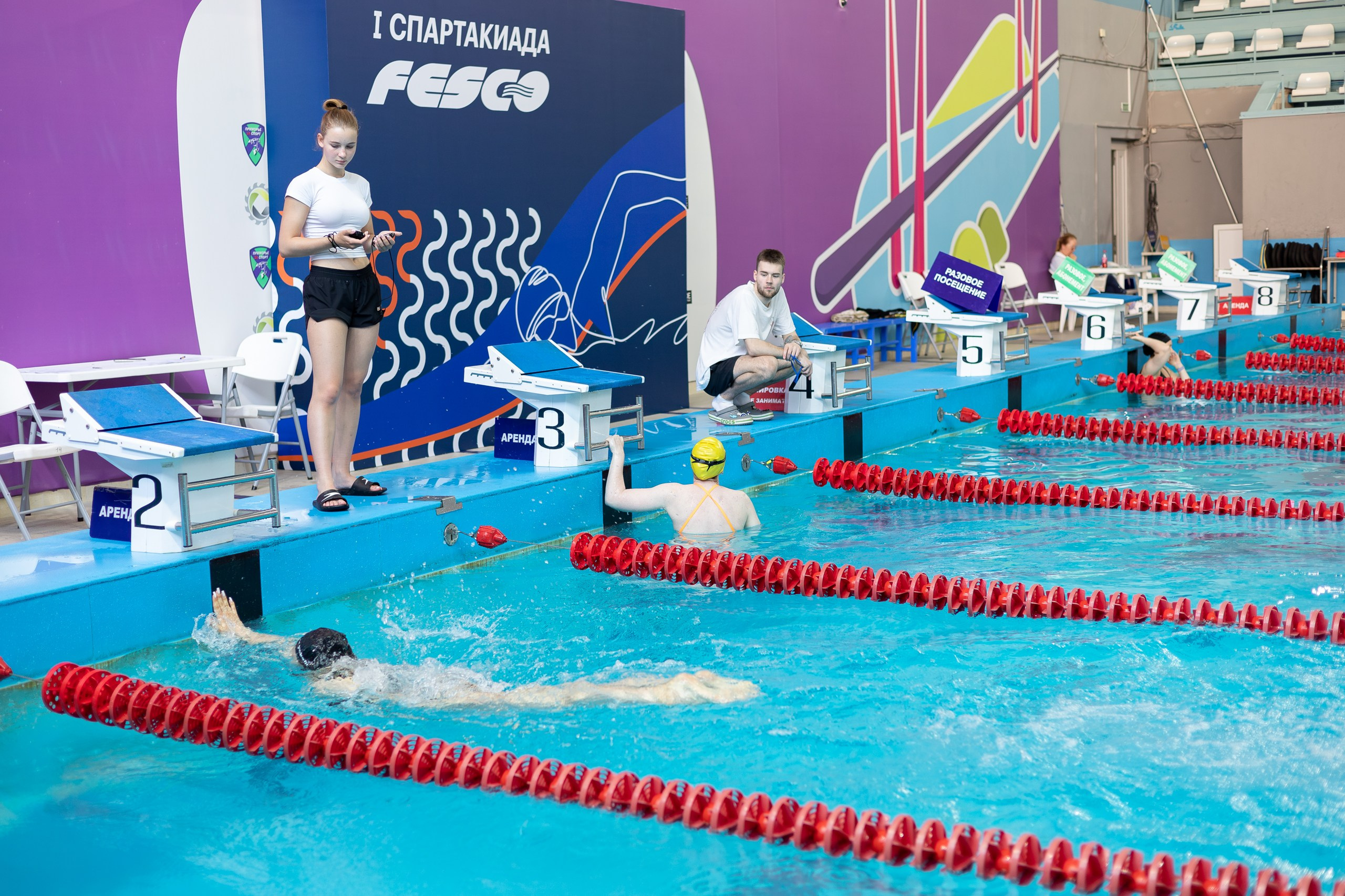 Спартакиада FESCO Плавание. Главная