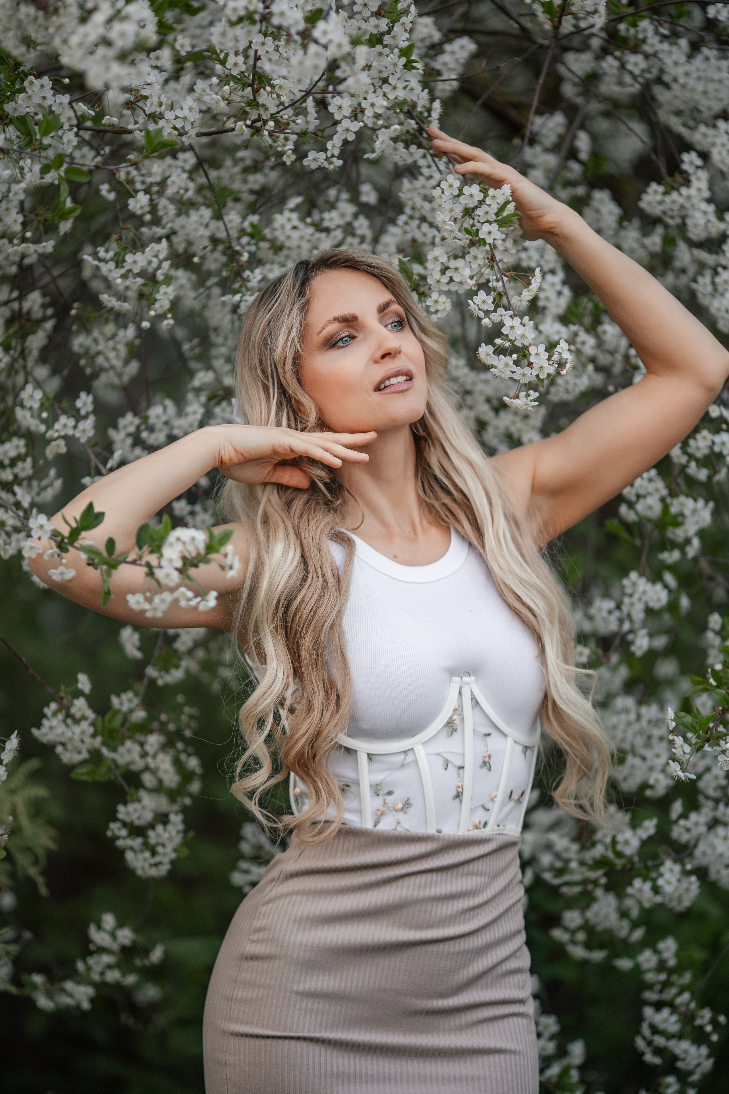 Женский портрет уличный. Семейный фотограф Москва и область Дербунова Елена