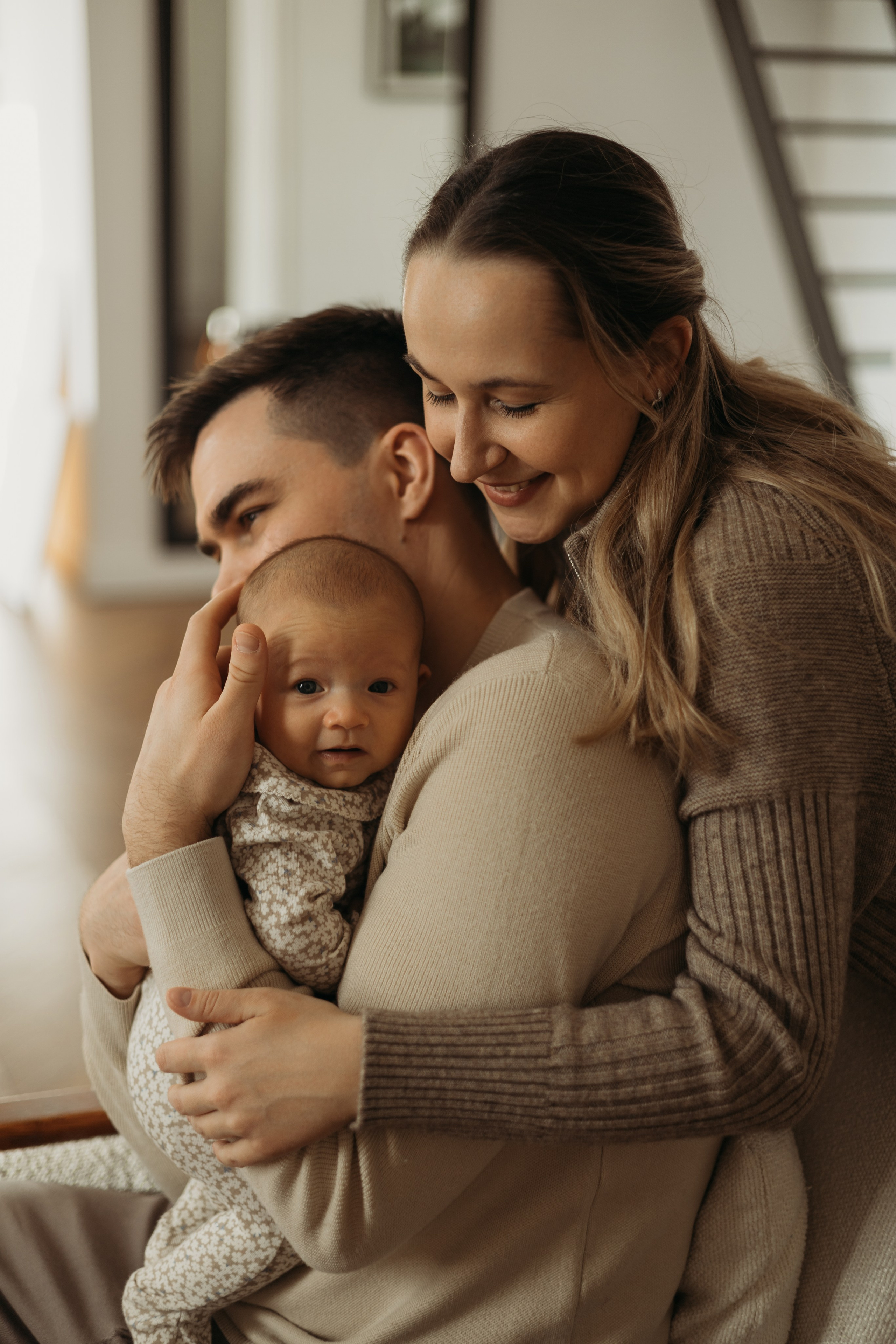 Семейная с малышкой. Самый теплый фотограф в Краснодаре Рябоконь Ксения