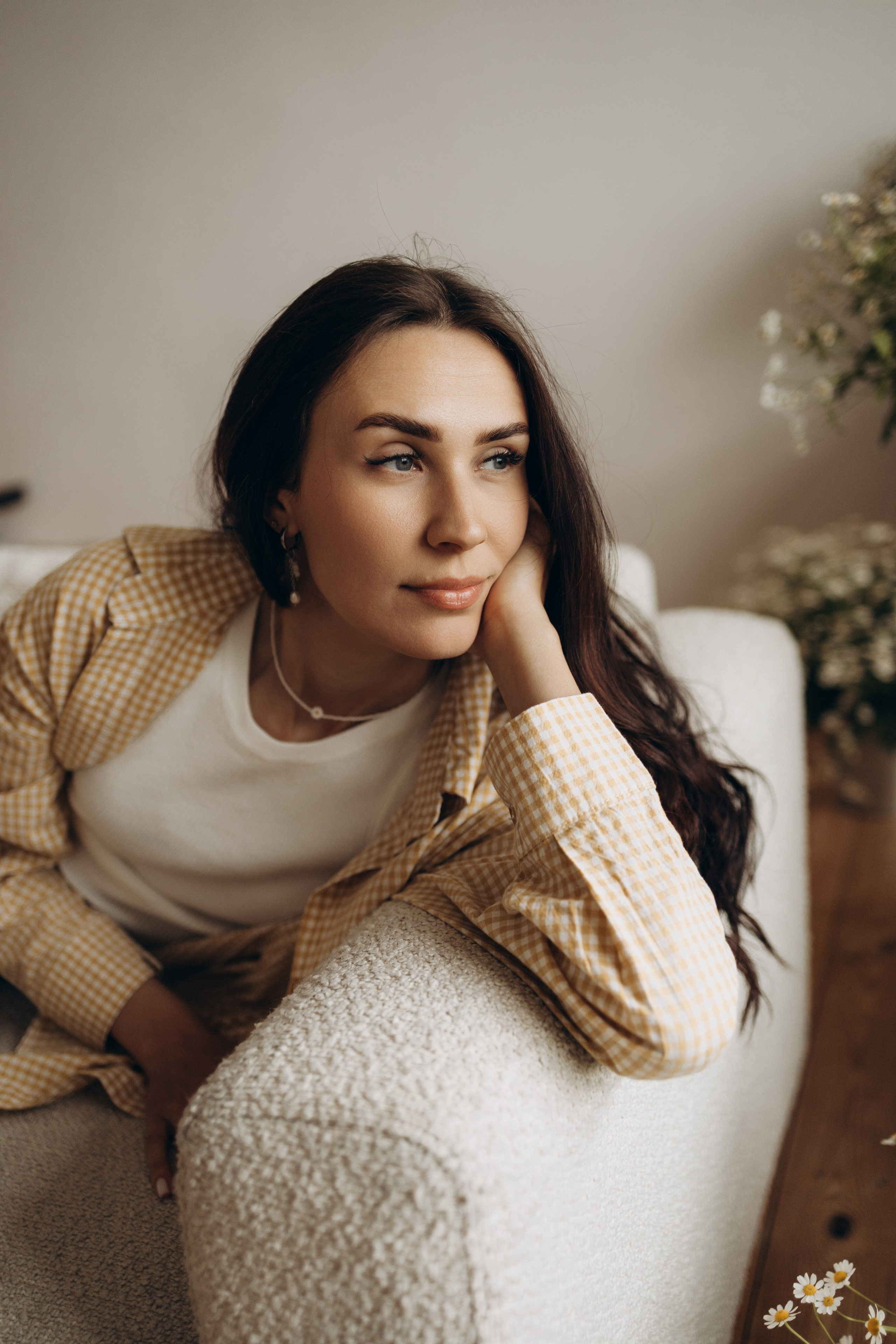 Вика ромашки. Самый теплый фотограф в Краснодаре Рябоконь Ксения