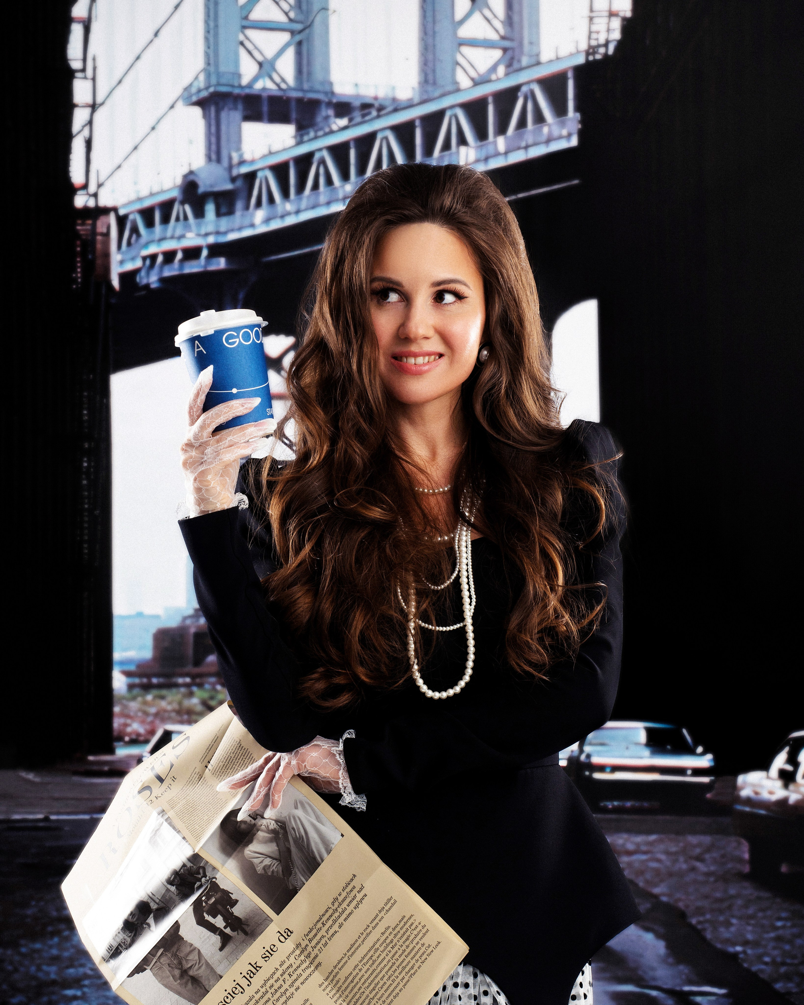 Съёмка в стиле New York фотографа Алеси. Фотограф Кристина Берг