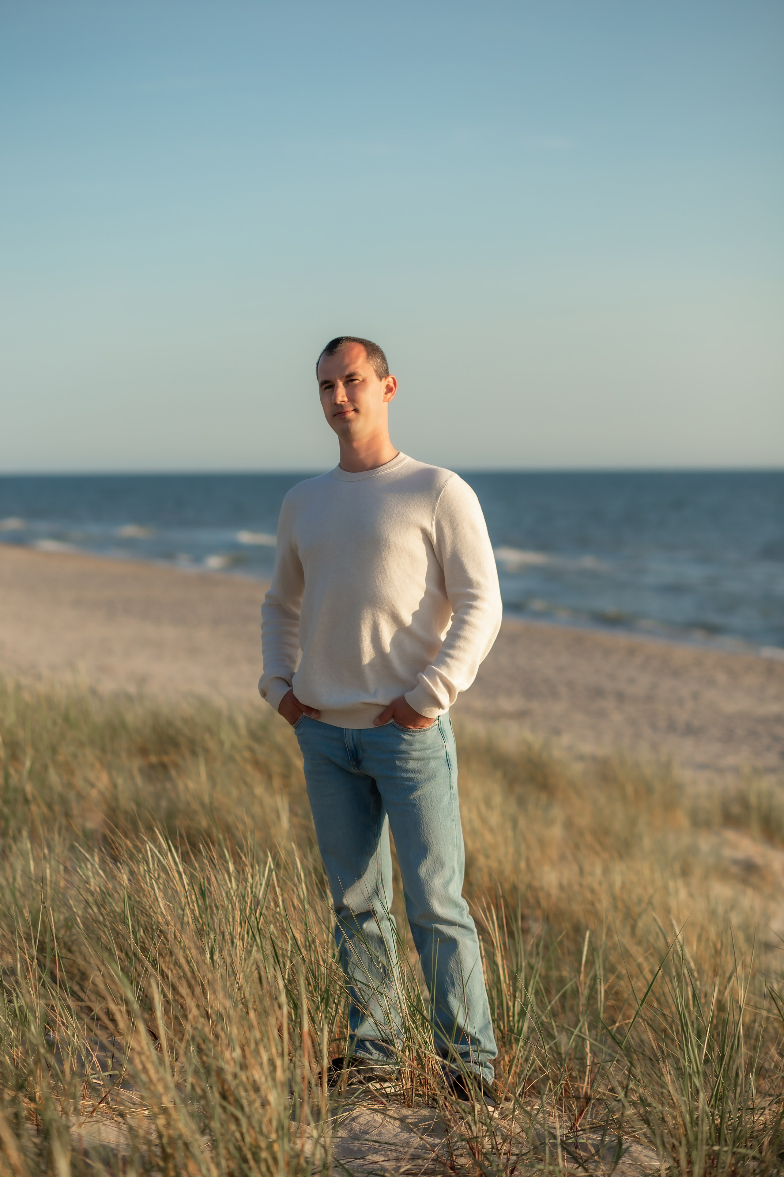 Павел и Татьяна. Закат в Янтарном. Фотограф в Калининграде Решетникова Алина