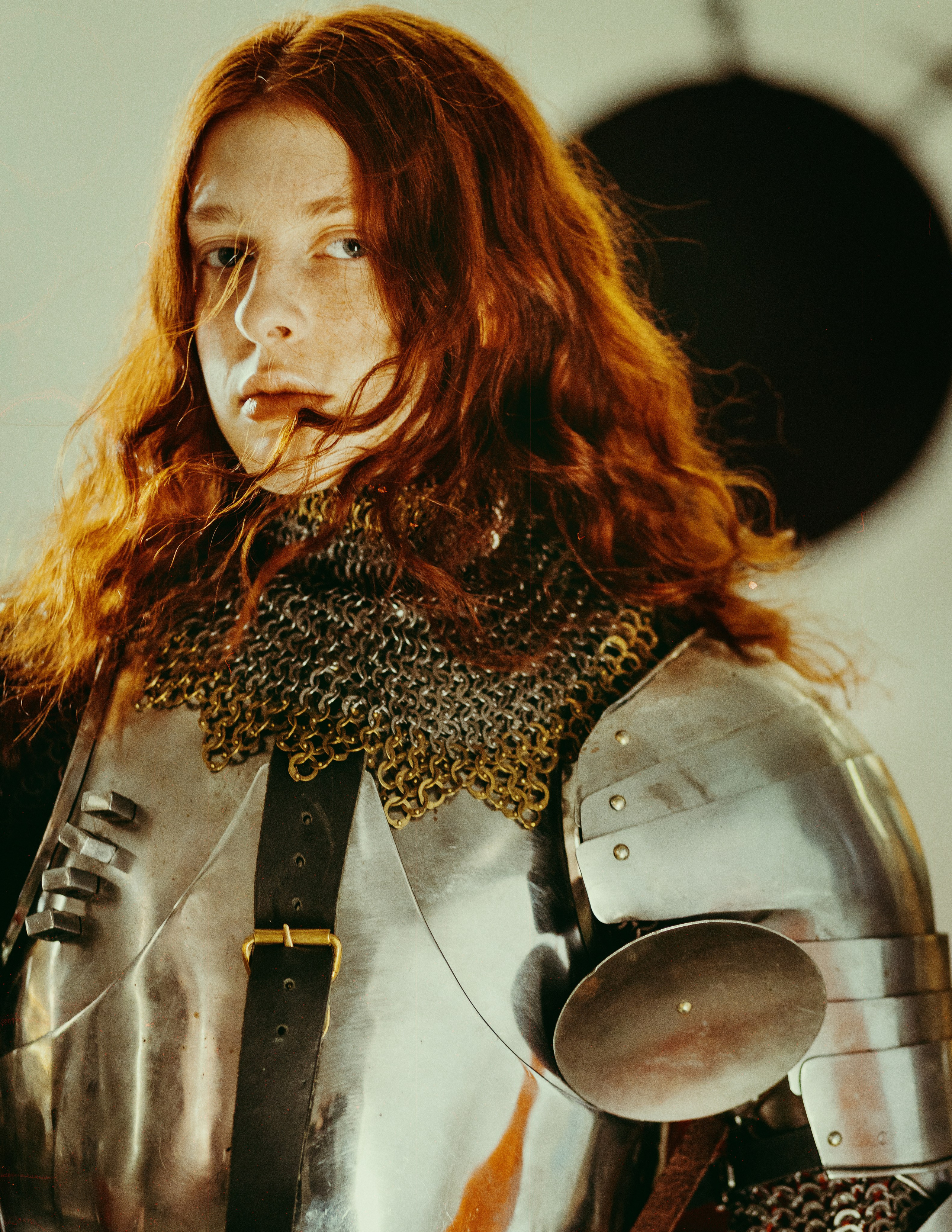 Леди рыцарь — фотосессия в Выборге