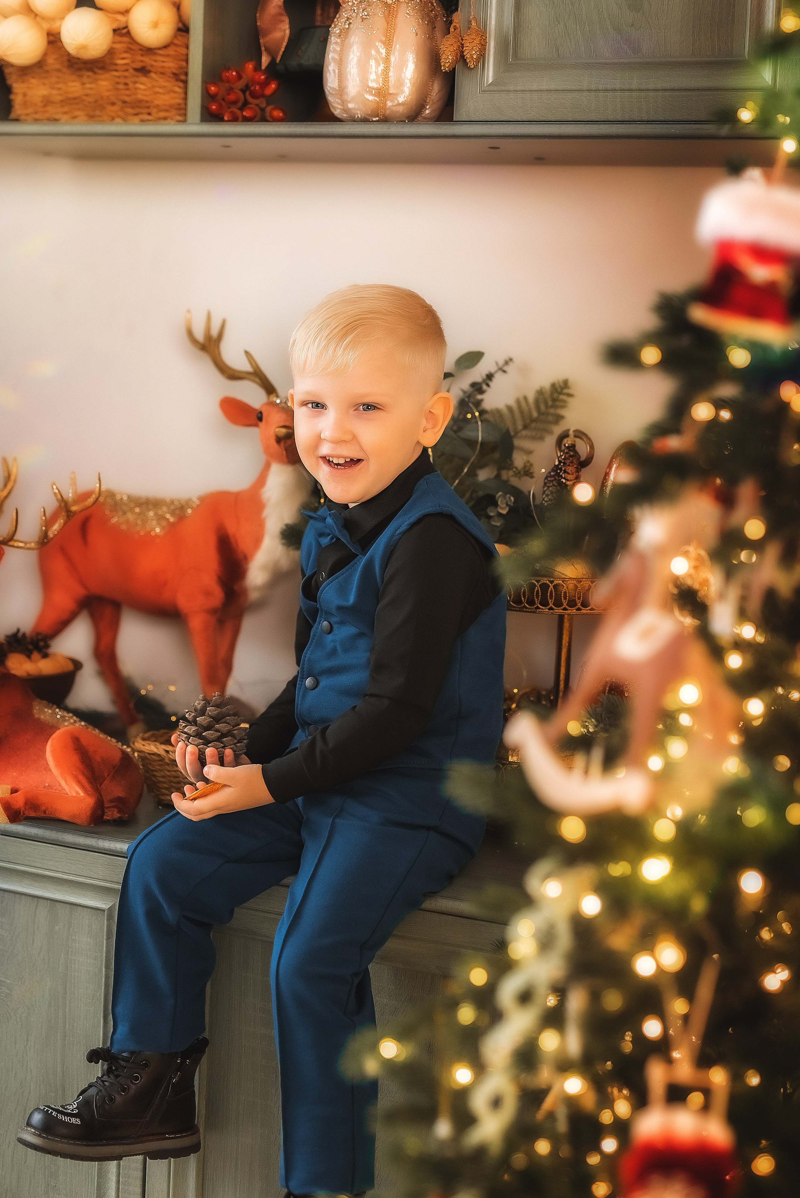 Новогодняя фотосессия. Семейный, детский фотограф в Воронеже Анна Никитина