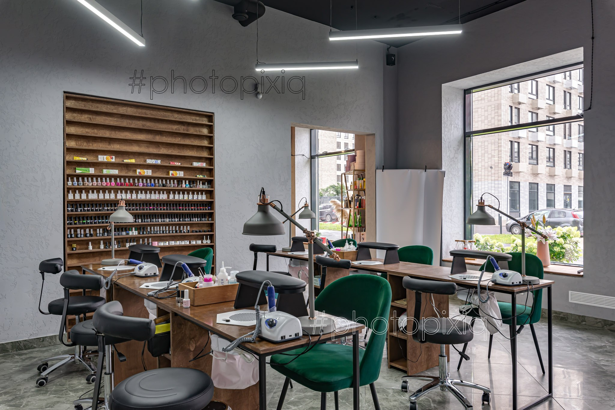 Интерьерная съёмка салона красотыPoint Beauty. Интерьерная съёмка и виртуальные туры — Интерьерный фотограф Кузнецов Сергей (photopixiq)