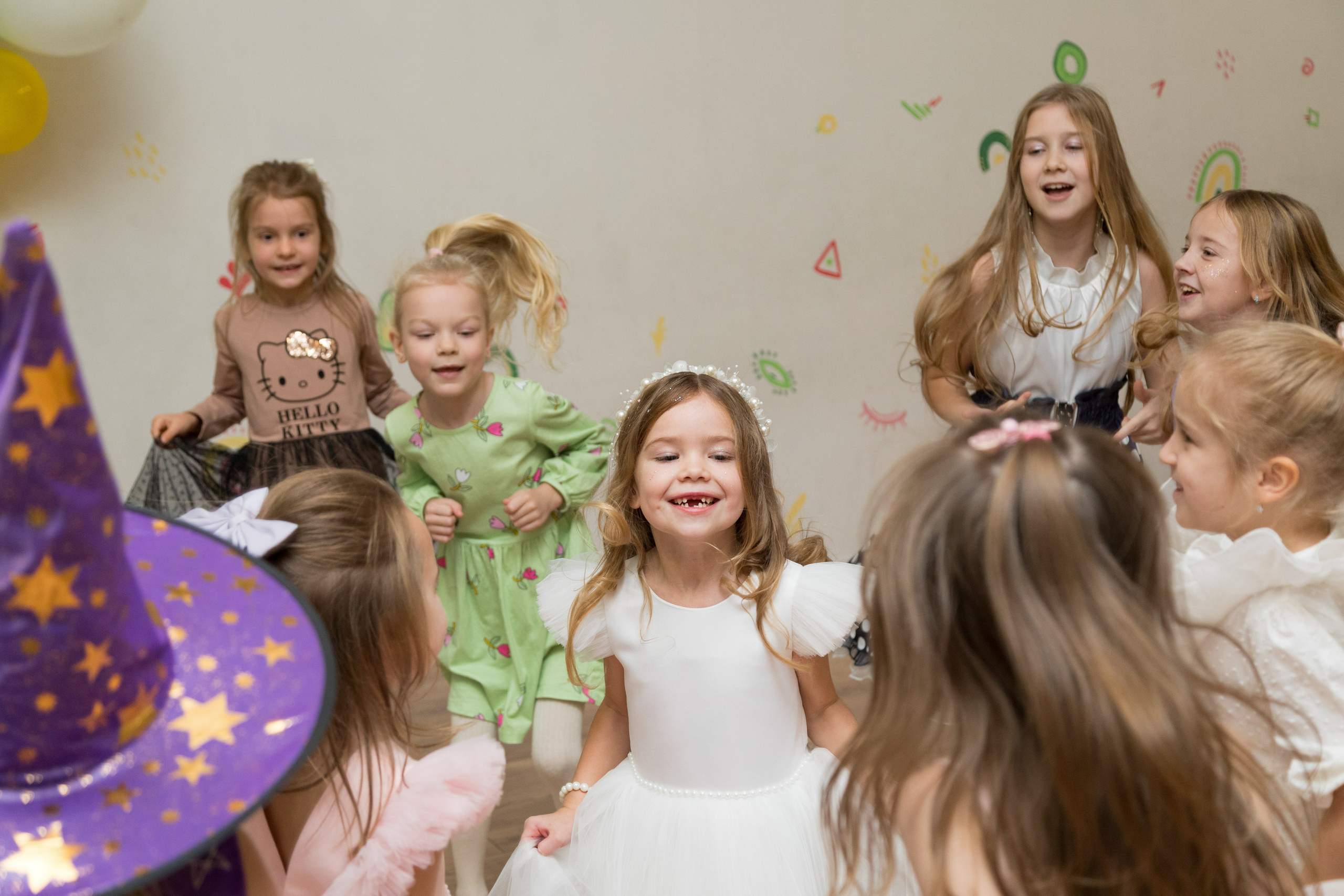 День рождения Василисы в Avocado friends, 6 лет. Детский и контент фотограф Надя Волкова Санкт-Петербург