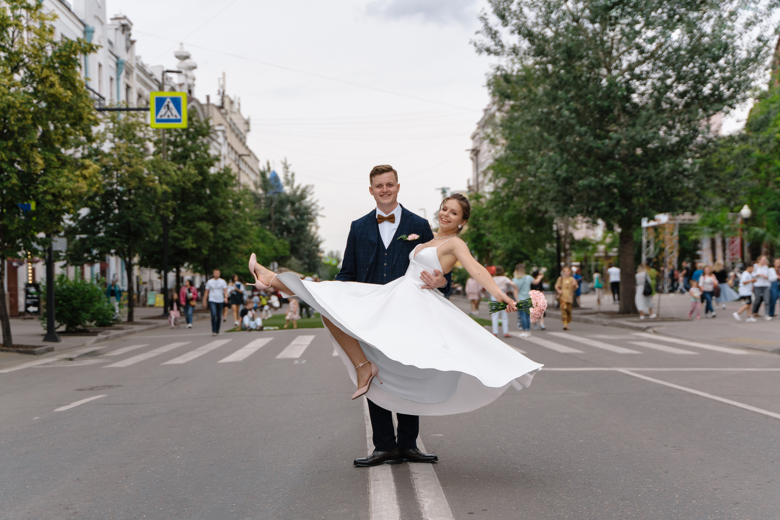 Владимир и Александра. Свадебный фотограф Красноярск Вязьминова Мария