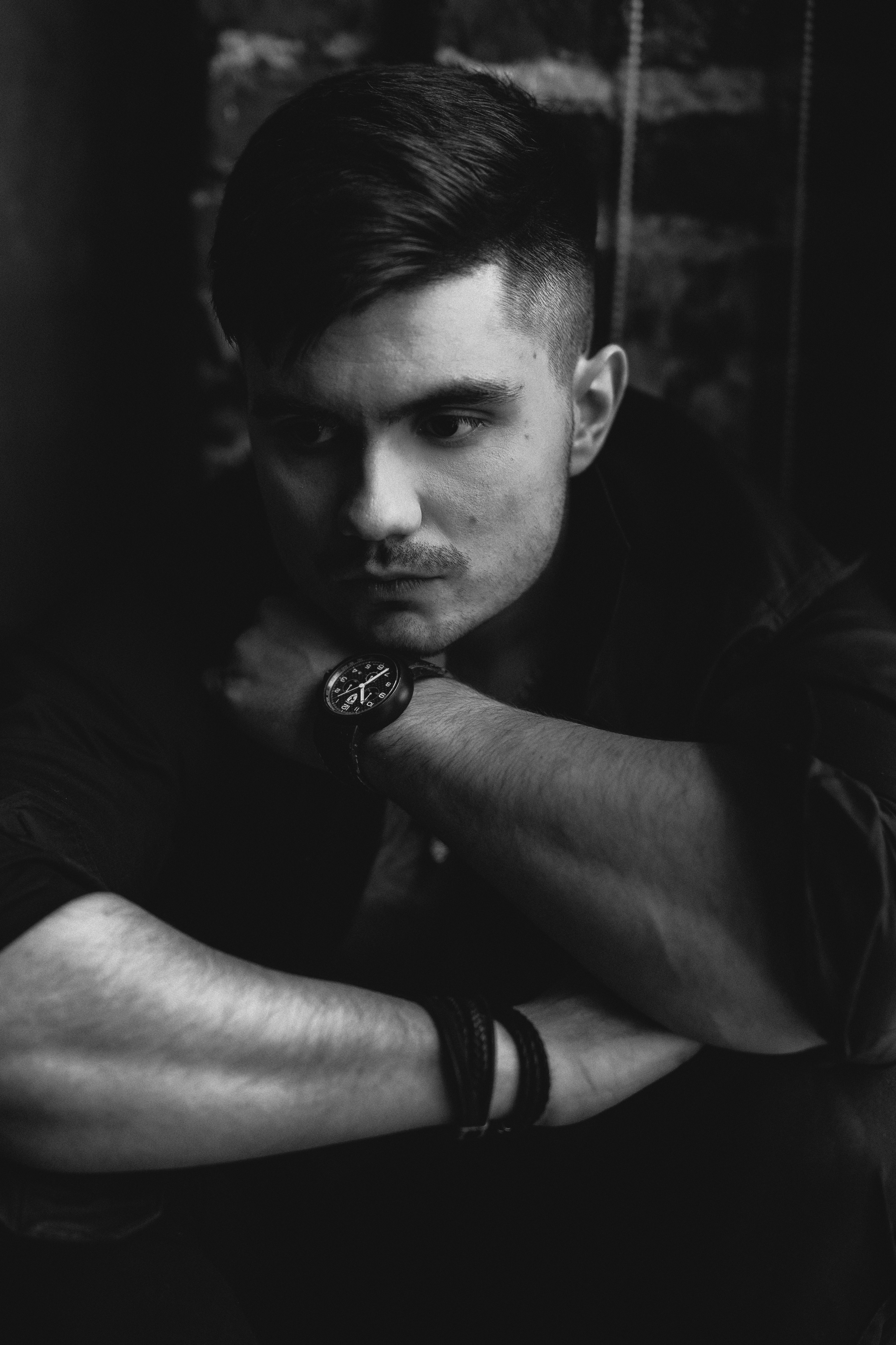 Мужское. ЧБ Фотограф Ольга Лесли