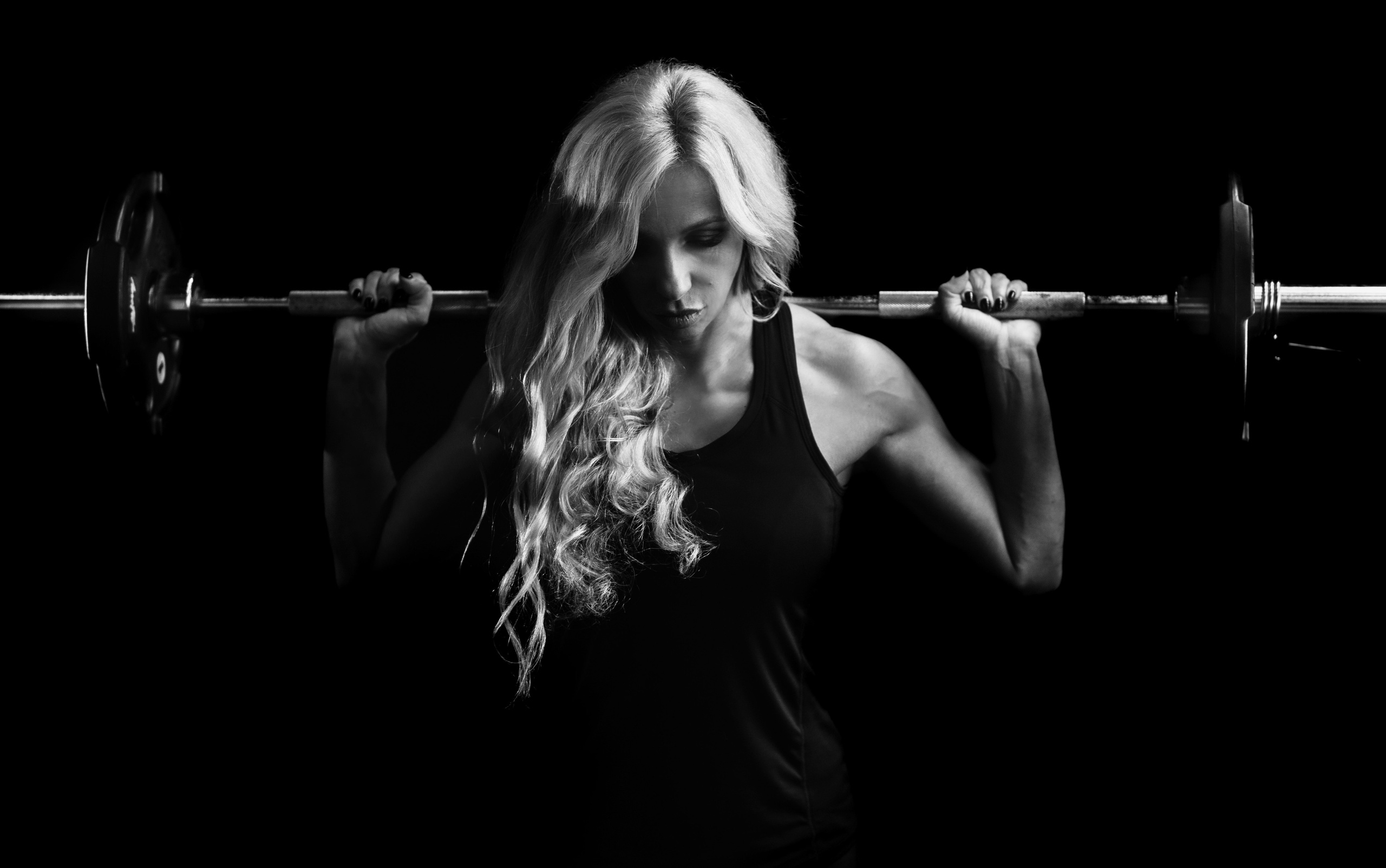 Спортивный клуб. ЧБ Фотограф Ольга Лесли