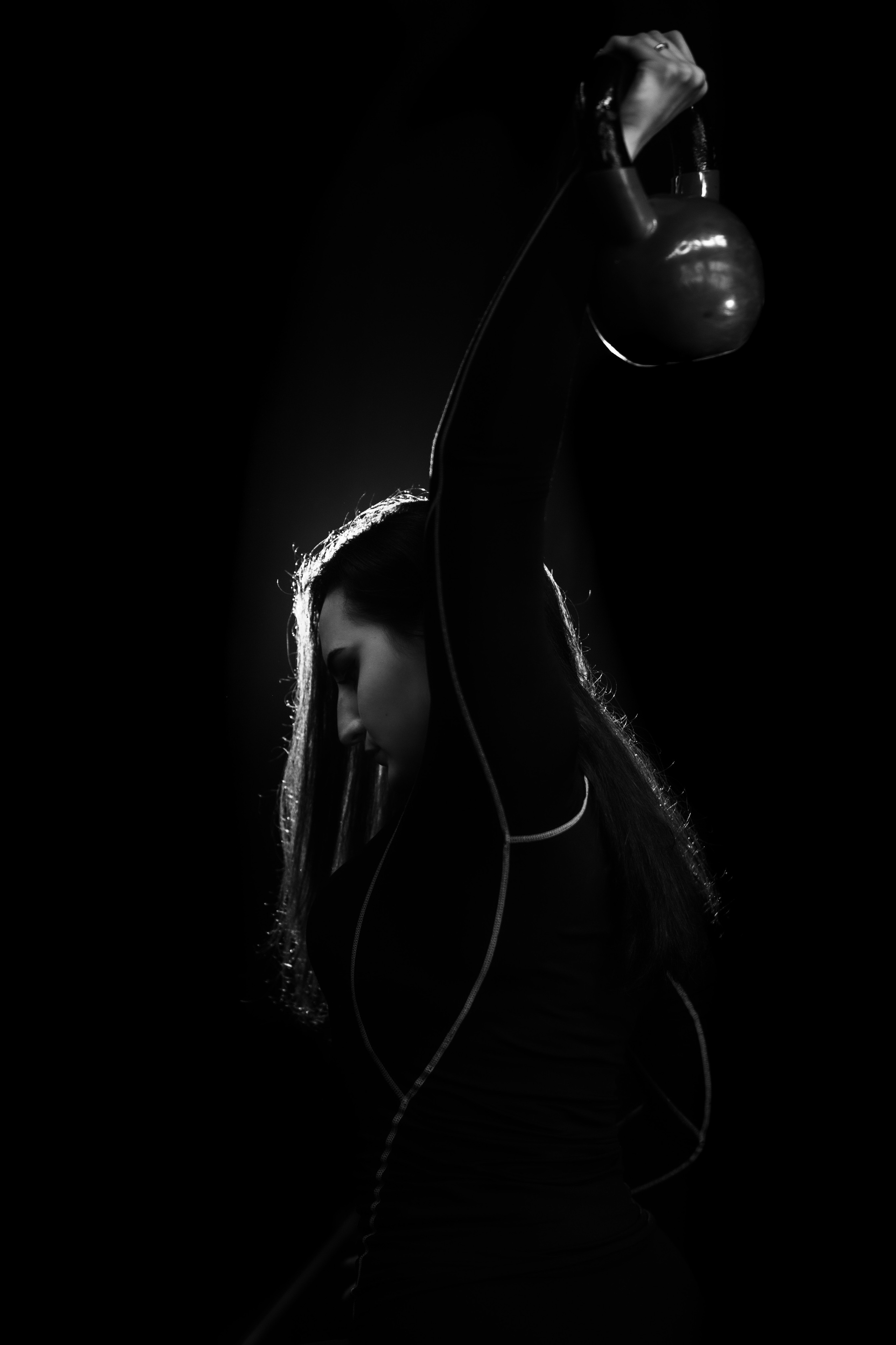 Спортивный клуб. ЧБ Фотограф Ольга Лесли