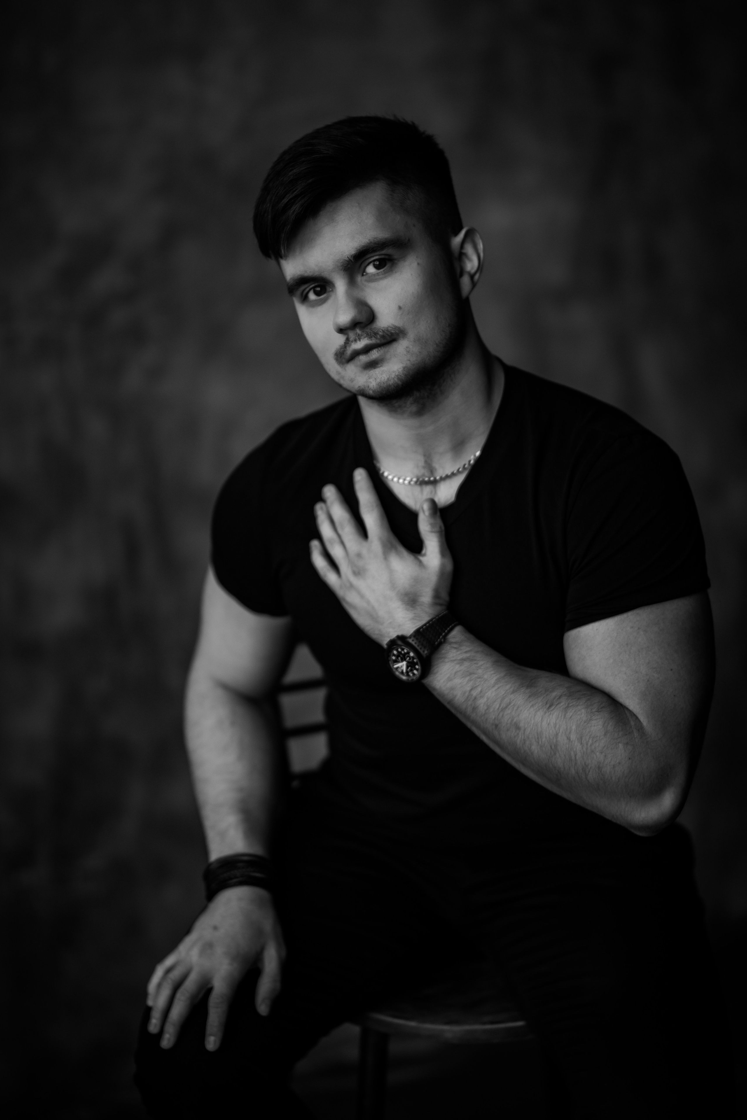 Мужское. ЧБ Фотограф Ольга Лесли