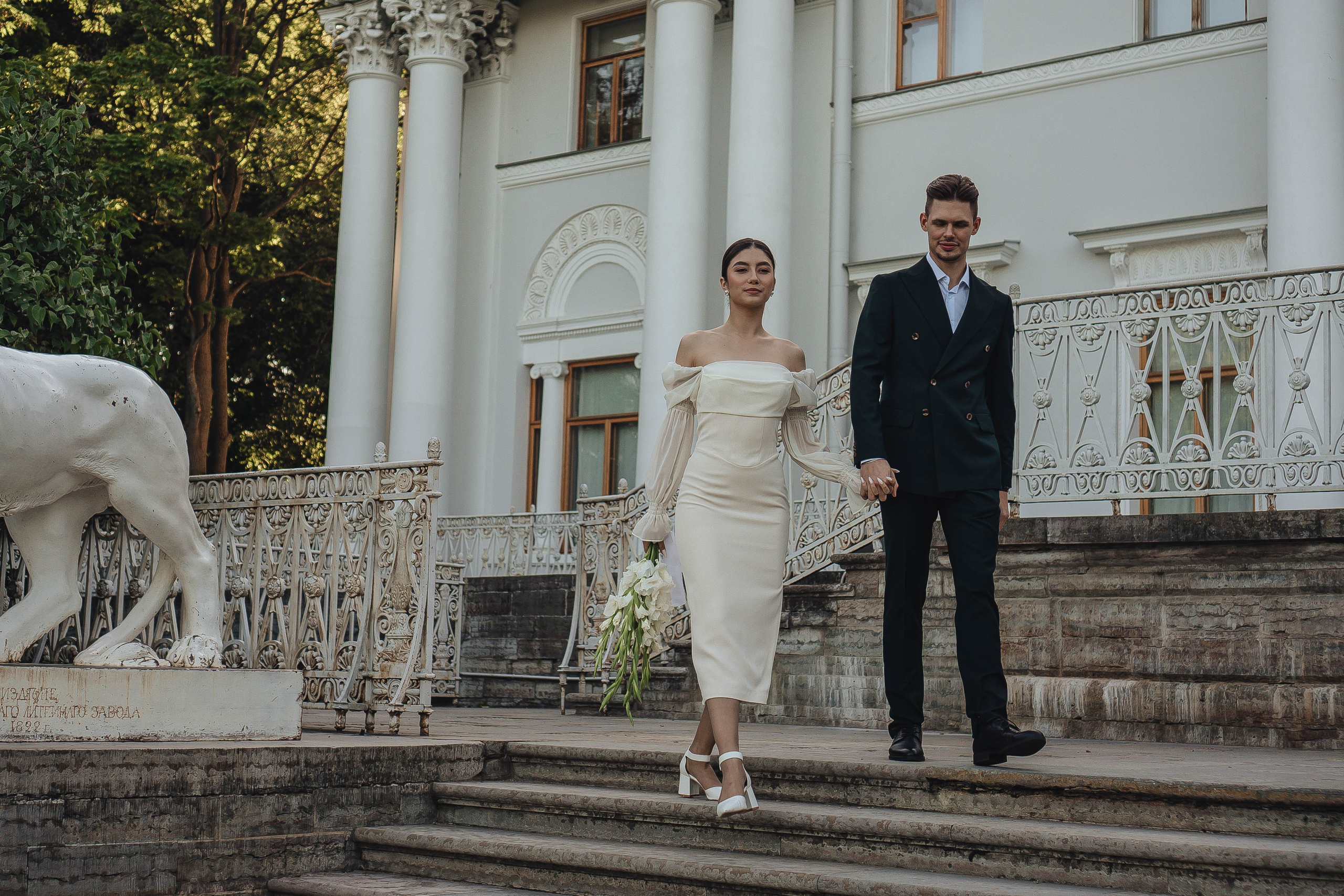 СВАДЕБНАЯ СЬЕМКА НА РАССВЕТЕ НА ЕЛАГИНОМ ОСТОРОВЕ. Профессиональный фотограф, Санкт-Петербург — Виктория Богомолова