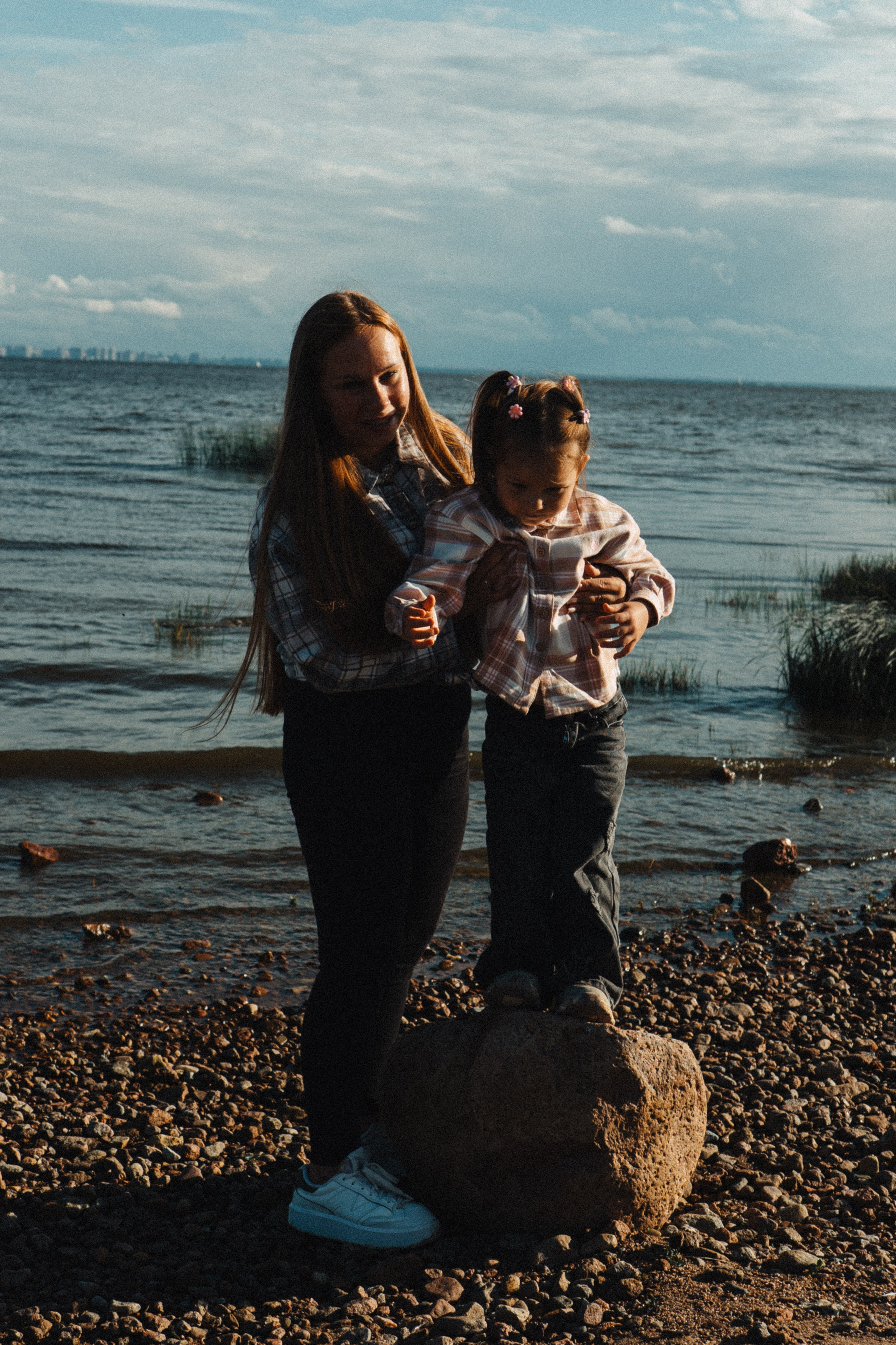 МАМА И ДОЧКА НА ФИНСКОМ ЗАЛИВЕ. Профессиональный фотограф, Санкт-Петербург — Виктория Богомолова