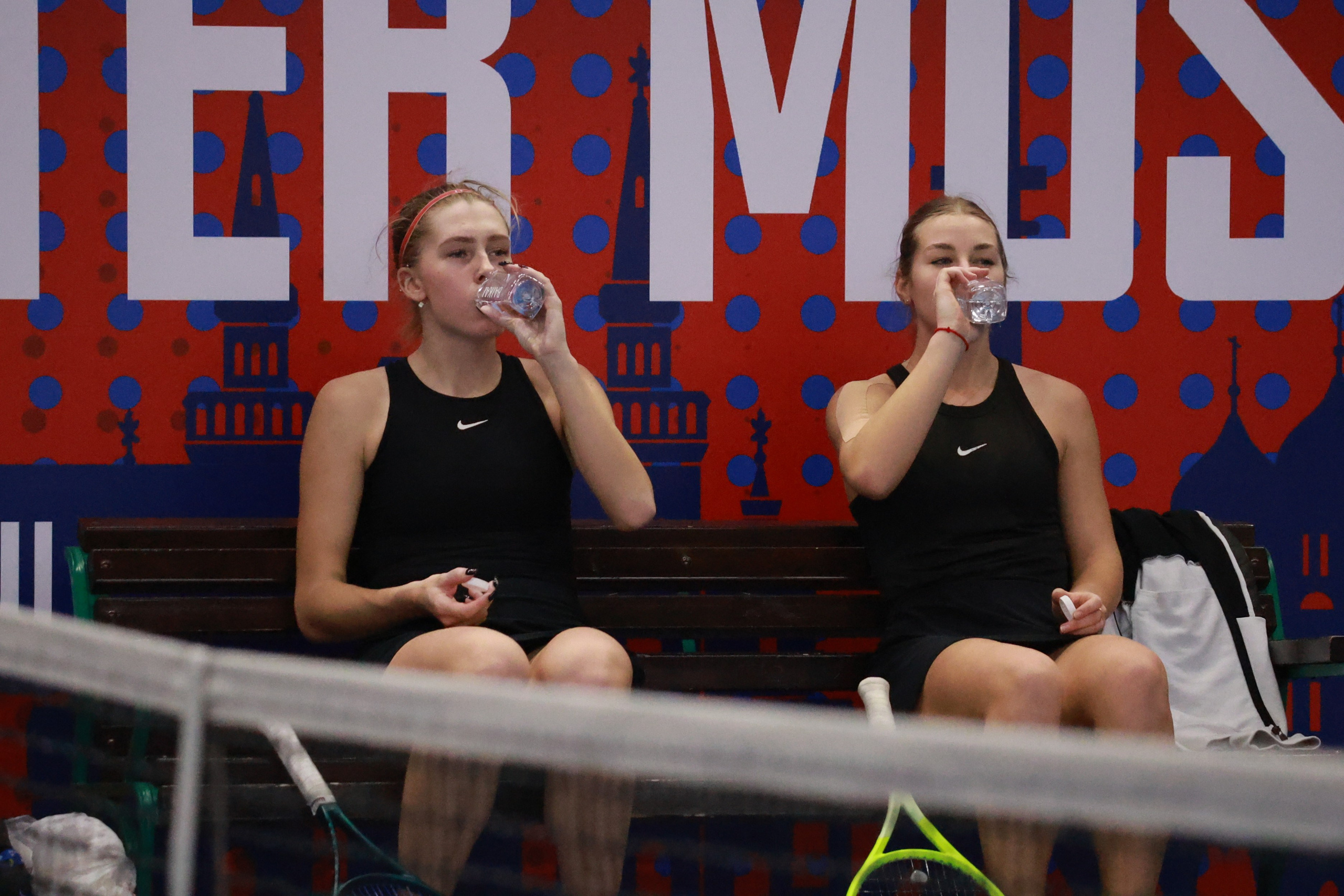 Открытый зимний кубок по теннису Winter Moscow Open 2025. Репортажный фотограф, спортивный фотограф в Москве и области