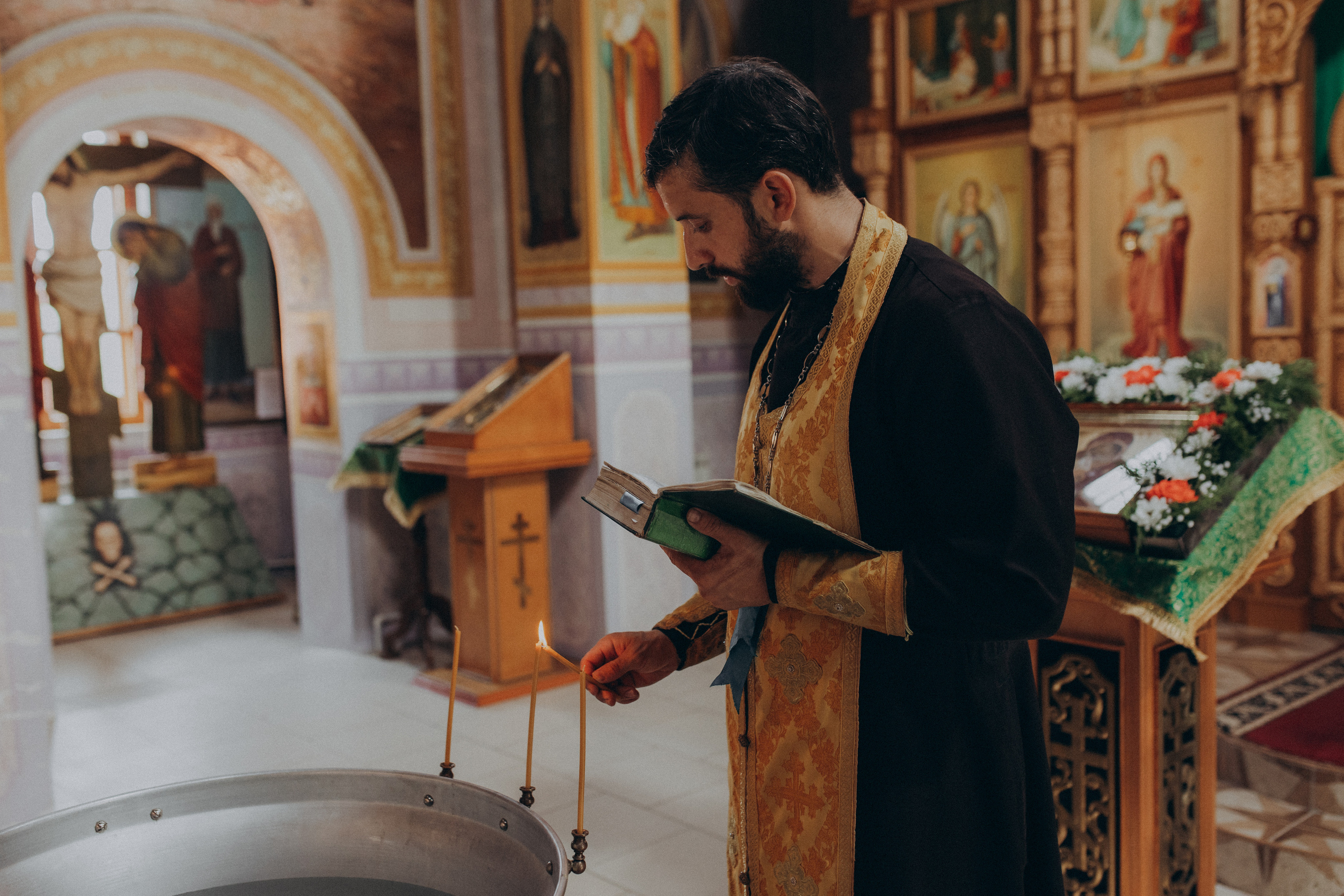 Таинство крещения. Фотограф новорожденных, детей и беременности г. Волгодонск Дарья Илькова