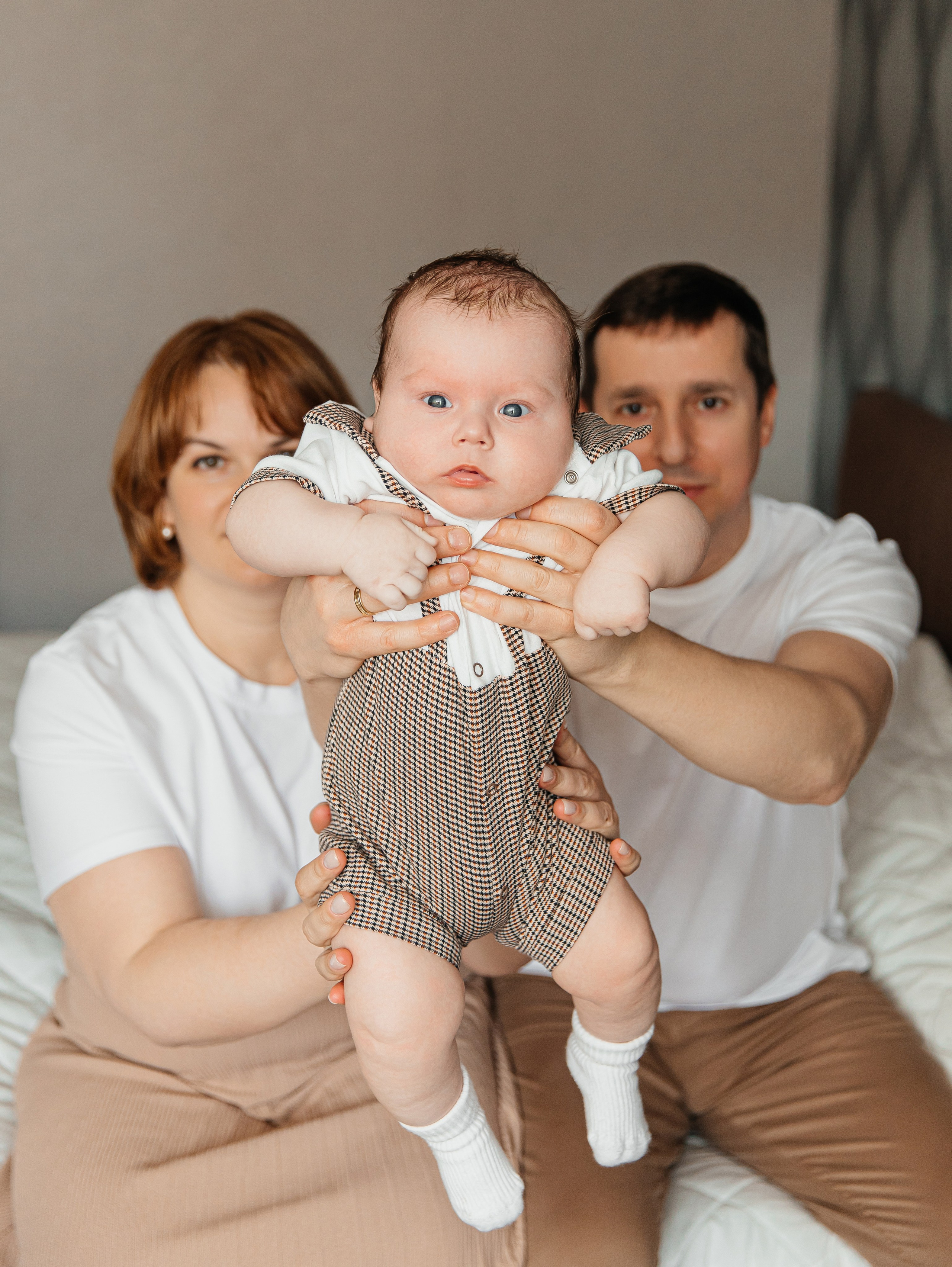 Домашняя съемка, малыш 3 месяца. Фотограф текстиля в Москве Ольга Иванова