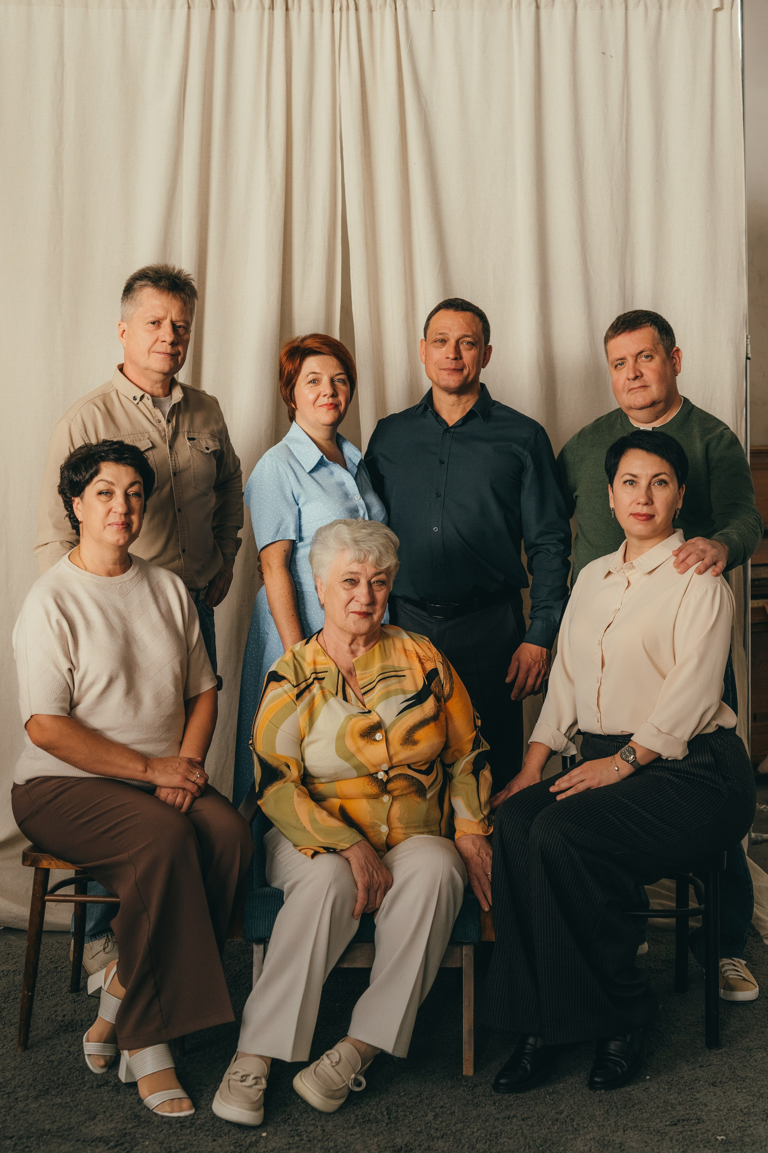 Большая семья. Семейный фотограф • Домашние съемки в Нижнем Новгороде