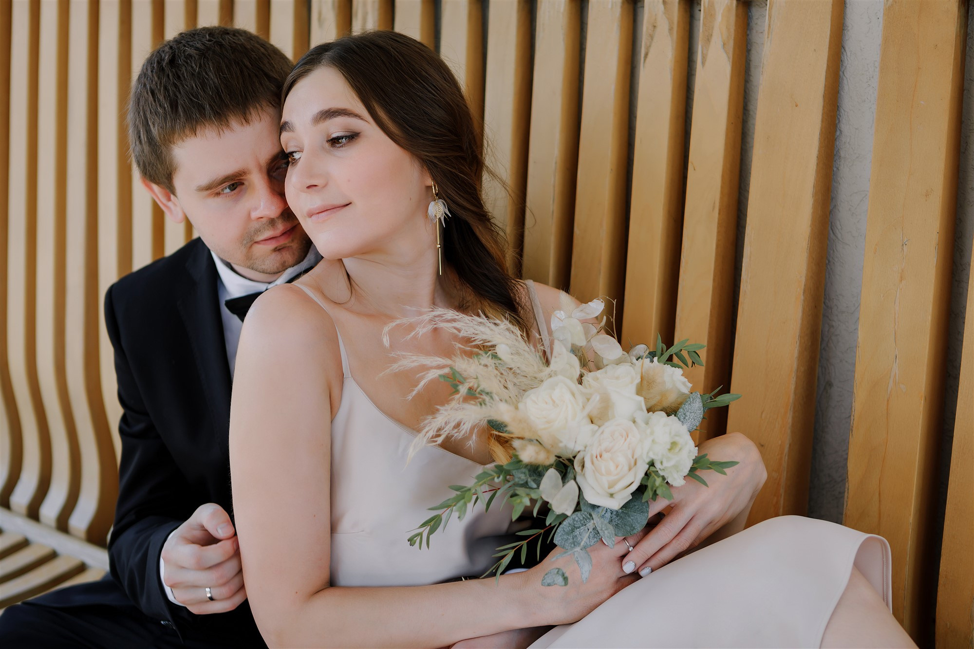 Свадьба в сосновом лесу