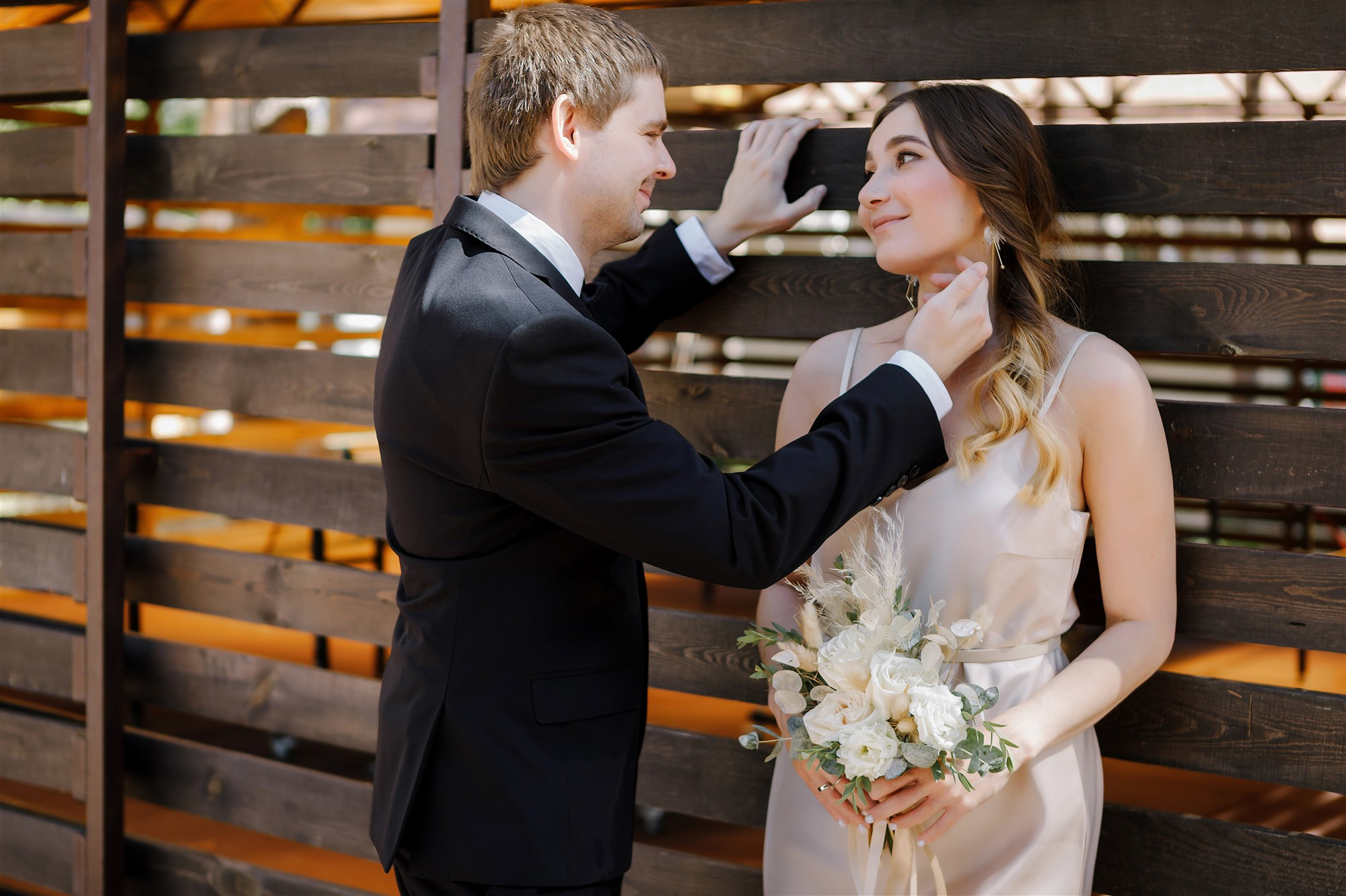 Свадьба в сосновом лесу