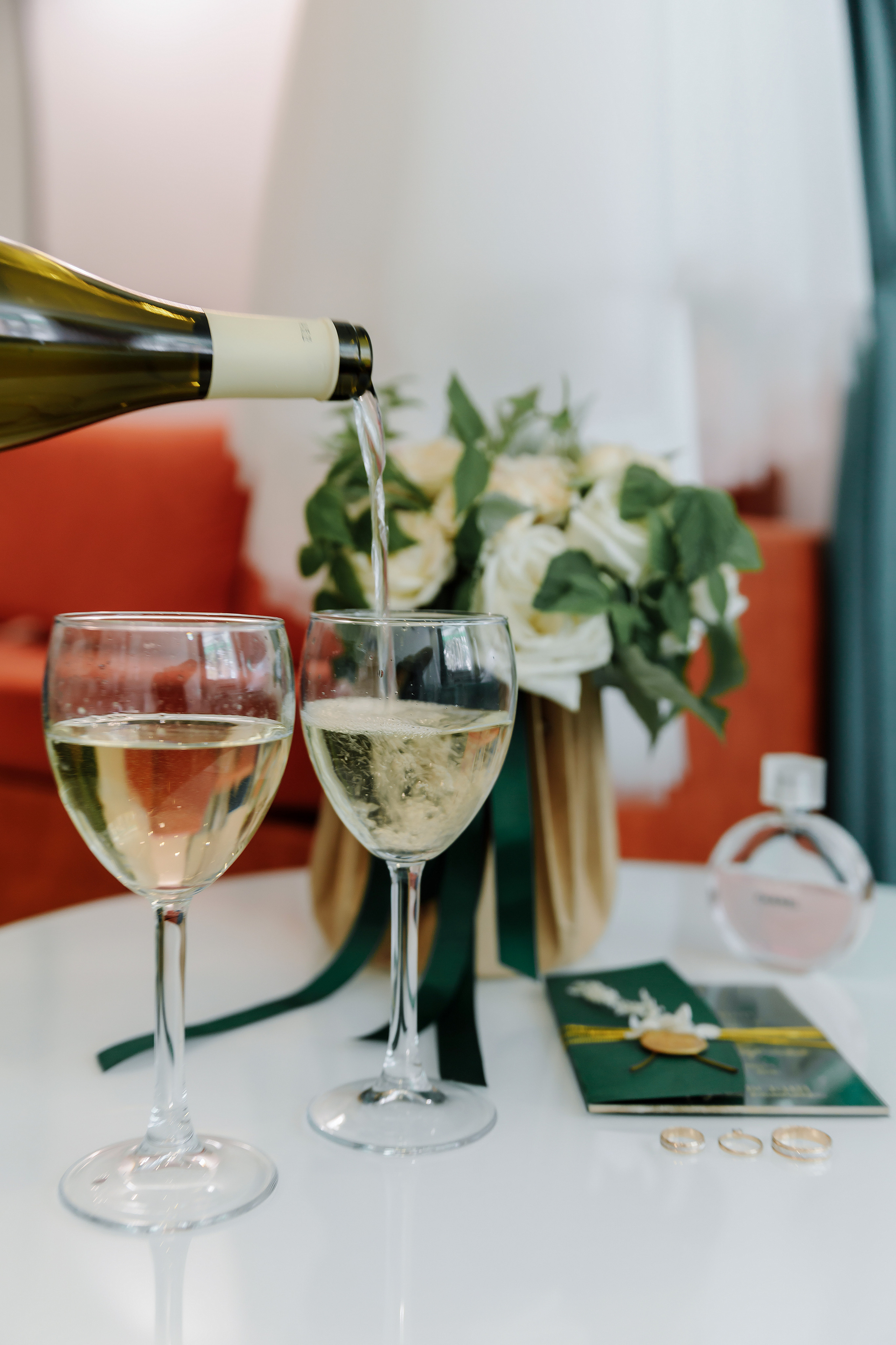 Свадьба Елены и Кирилла в изумрудных тонах