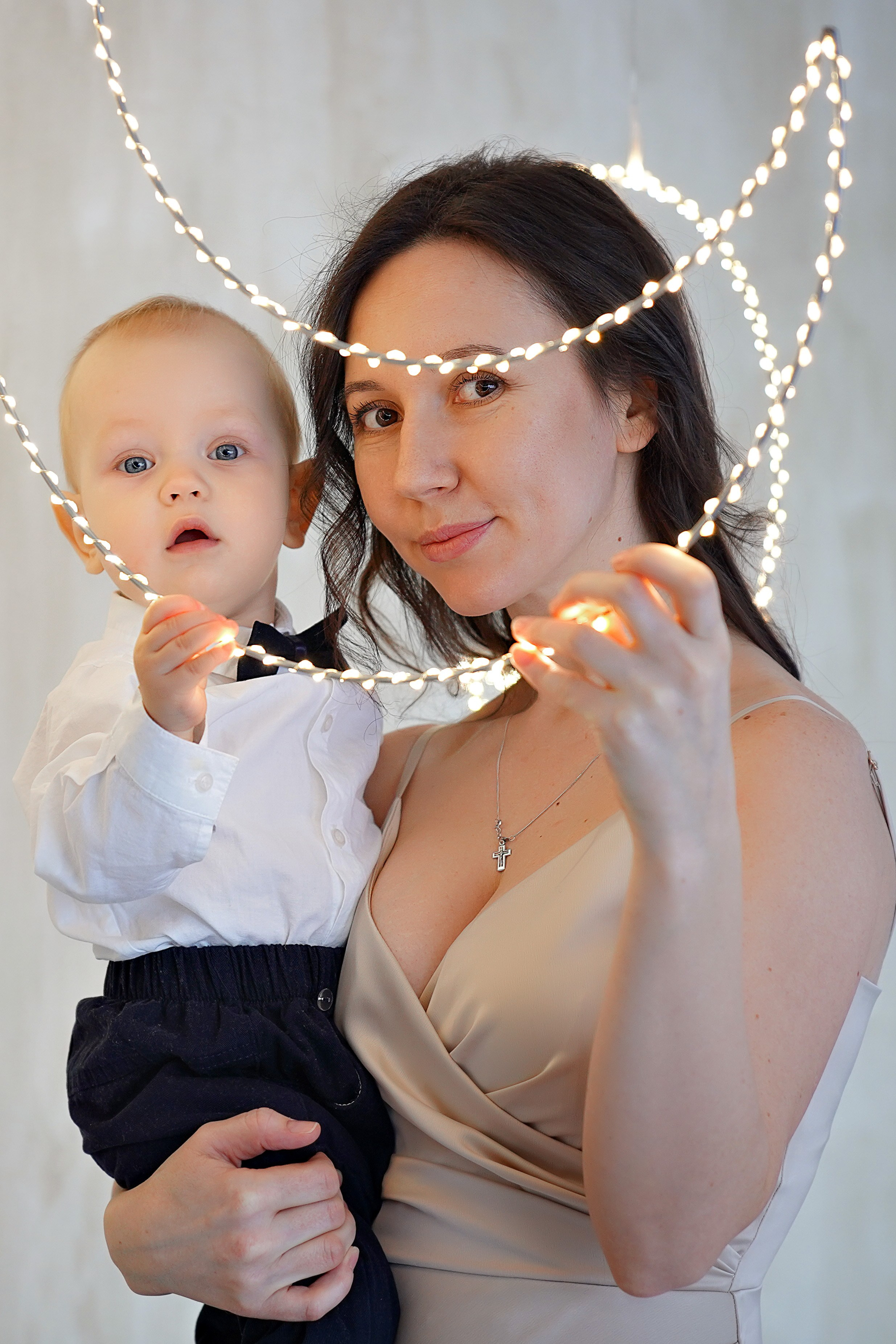 Семейная фотосессия в студии ZOOM (Сосенки). Семейный и детский фотограф в Москве Екатерина Офицерова