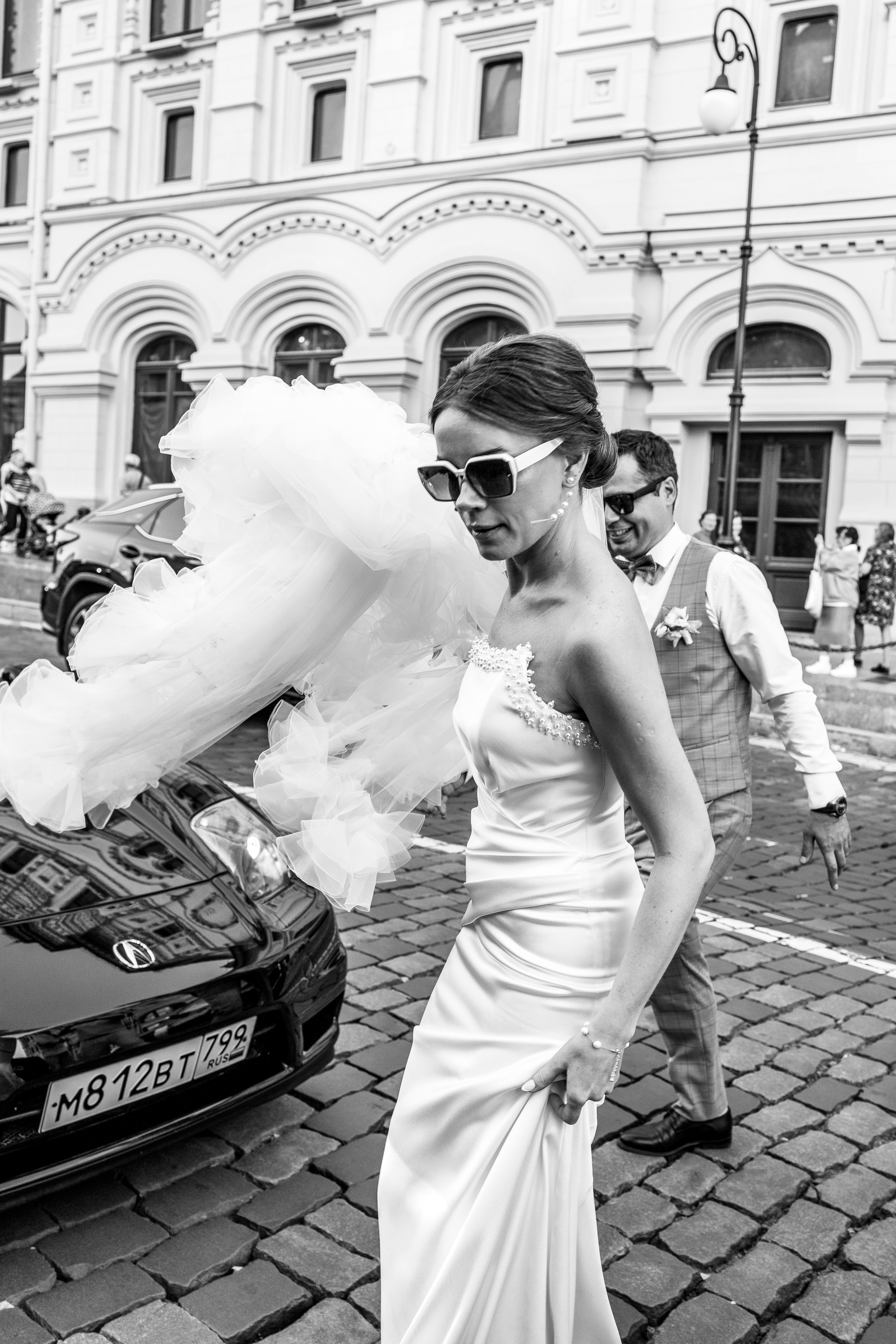 На кабриолетах. Свадебный фотограф в Москве Арчылан Николаев