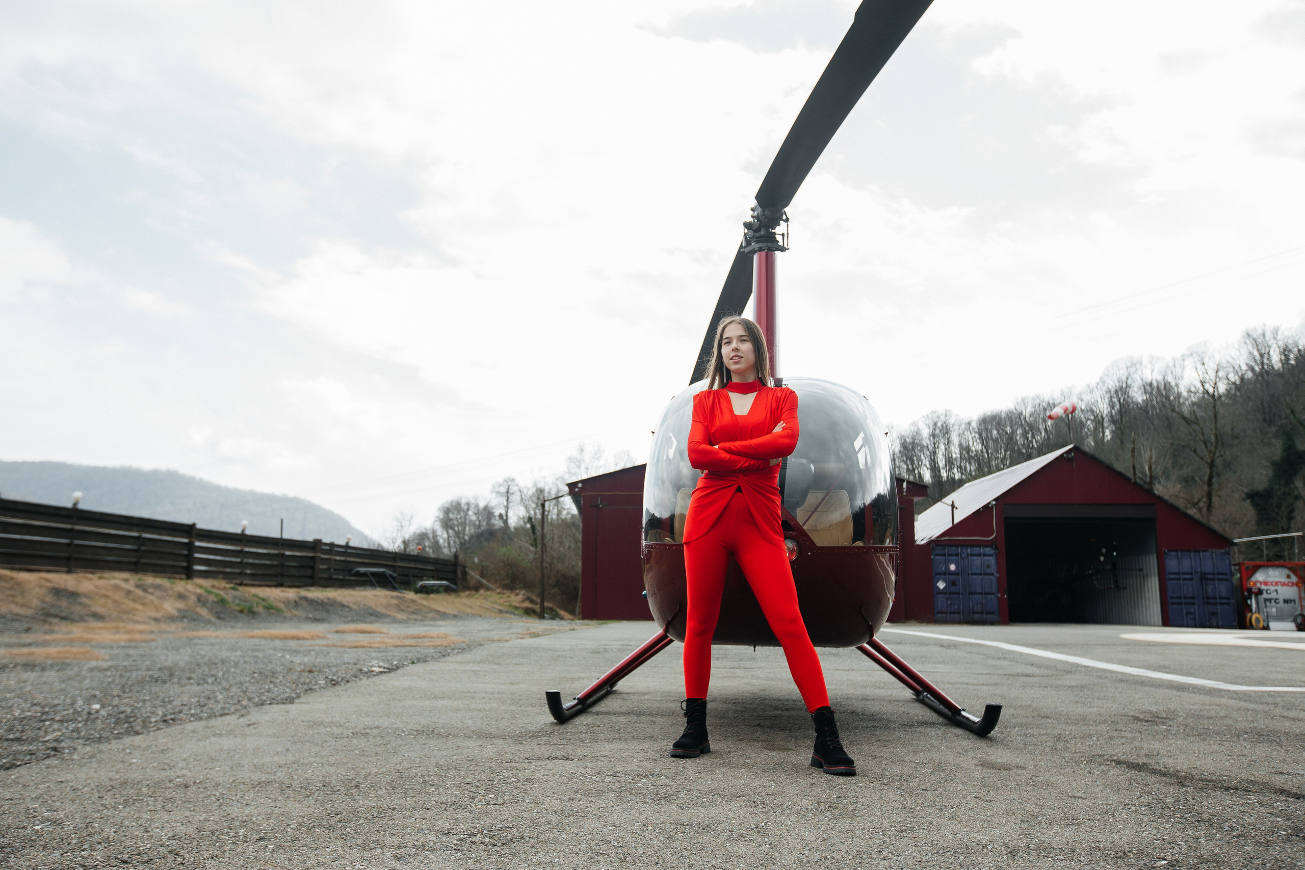 Aviation Style. Efimova Model Agency