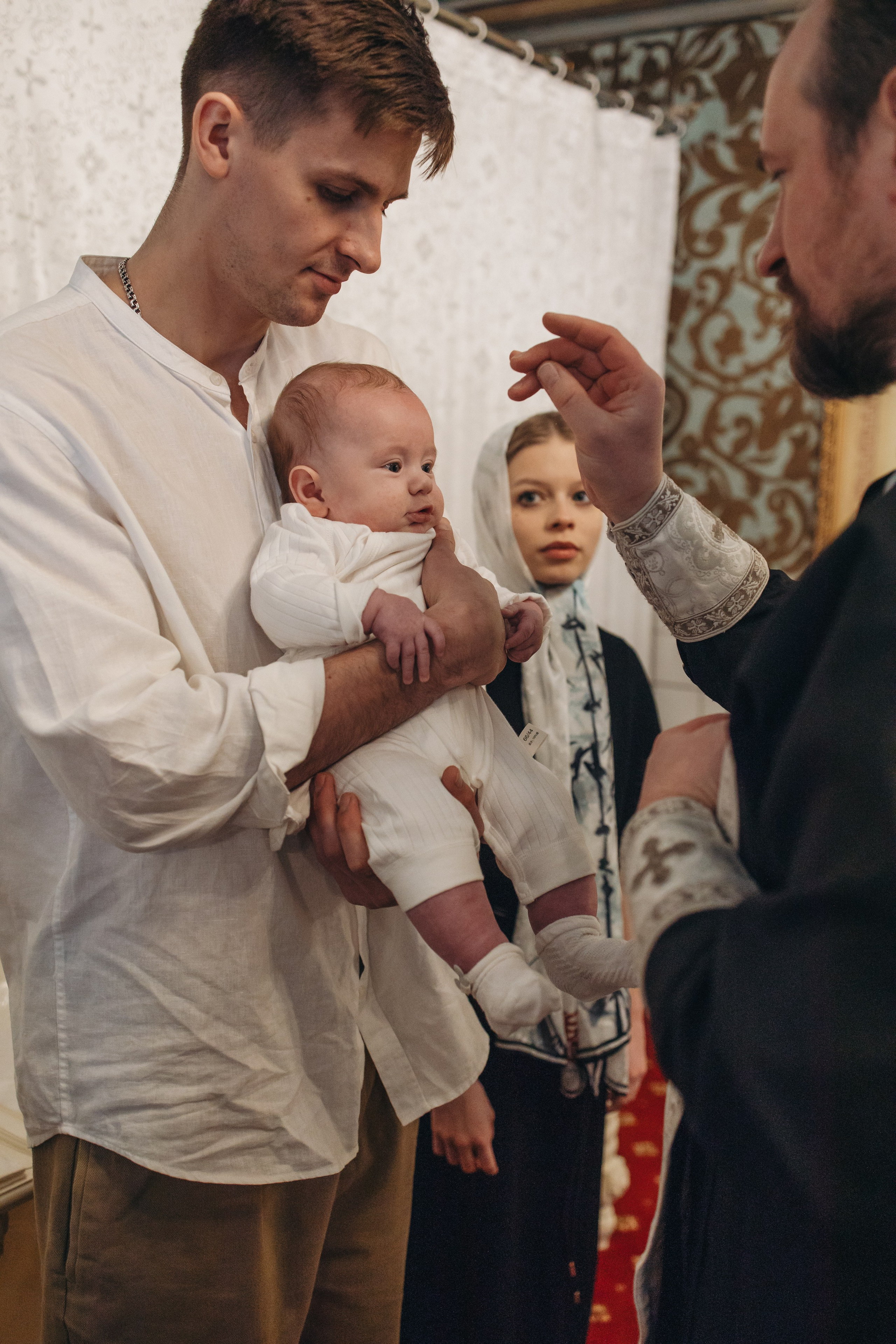 Крещение Михаила. Фотограф Анастасия Бобылева, Москва и Московская область