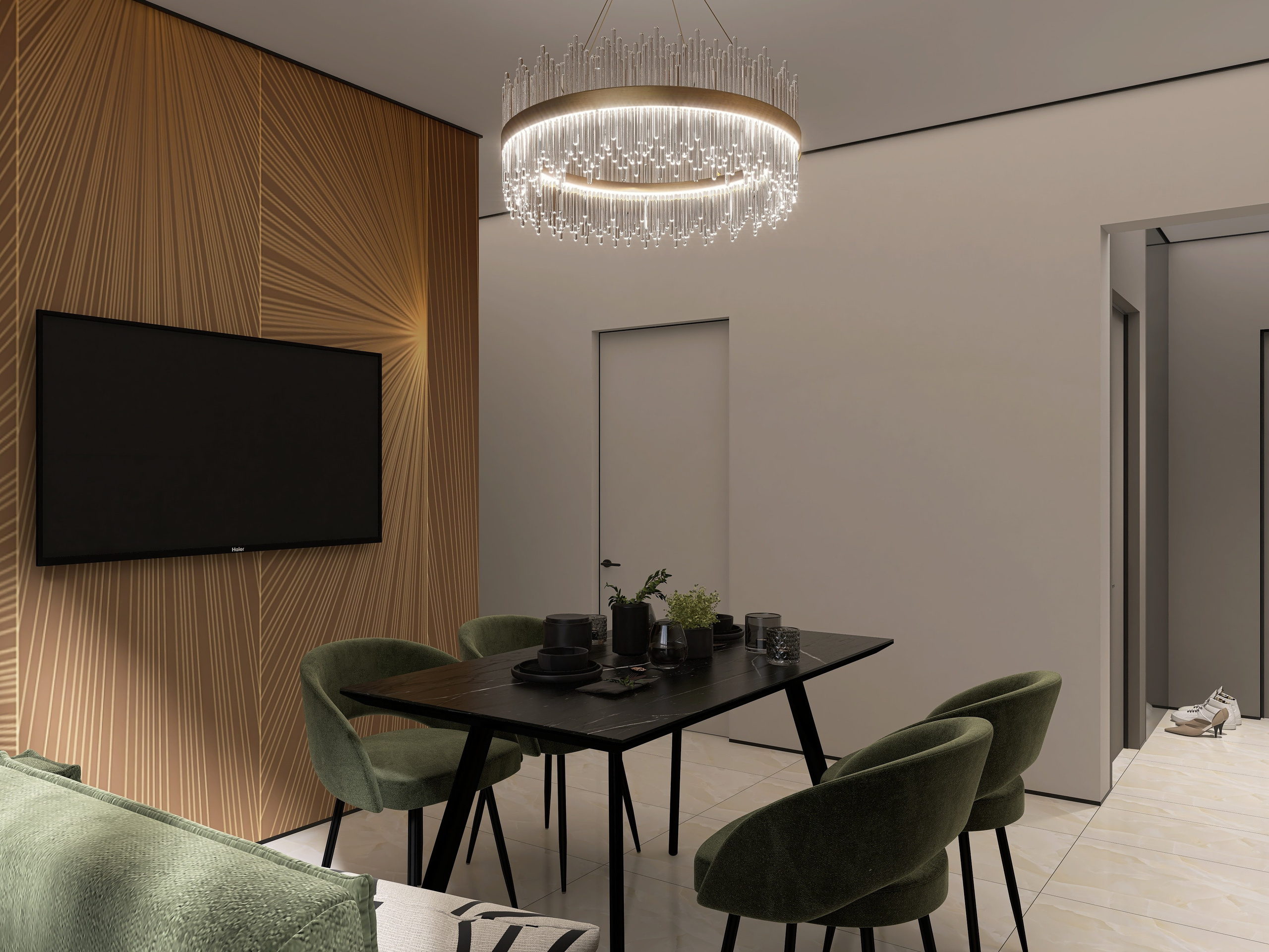 ЖК «Второй Нагатинский», 45 м². Дизайнер интерьера Виктория Трунова. Дома, квартиры, офисы. Проекты любой сложности