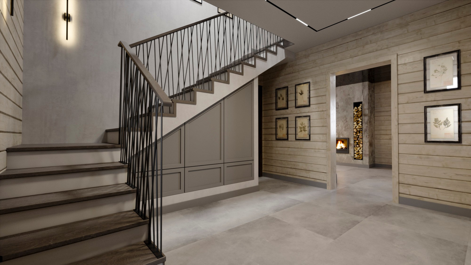 Дом 132 м² с мансардой. Дизайн для каждого