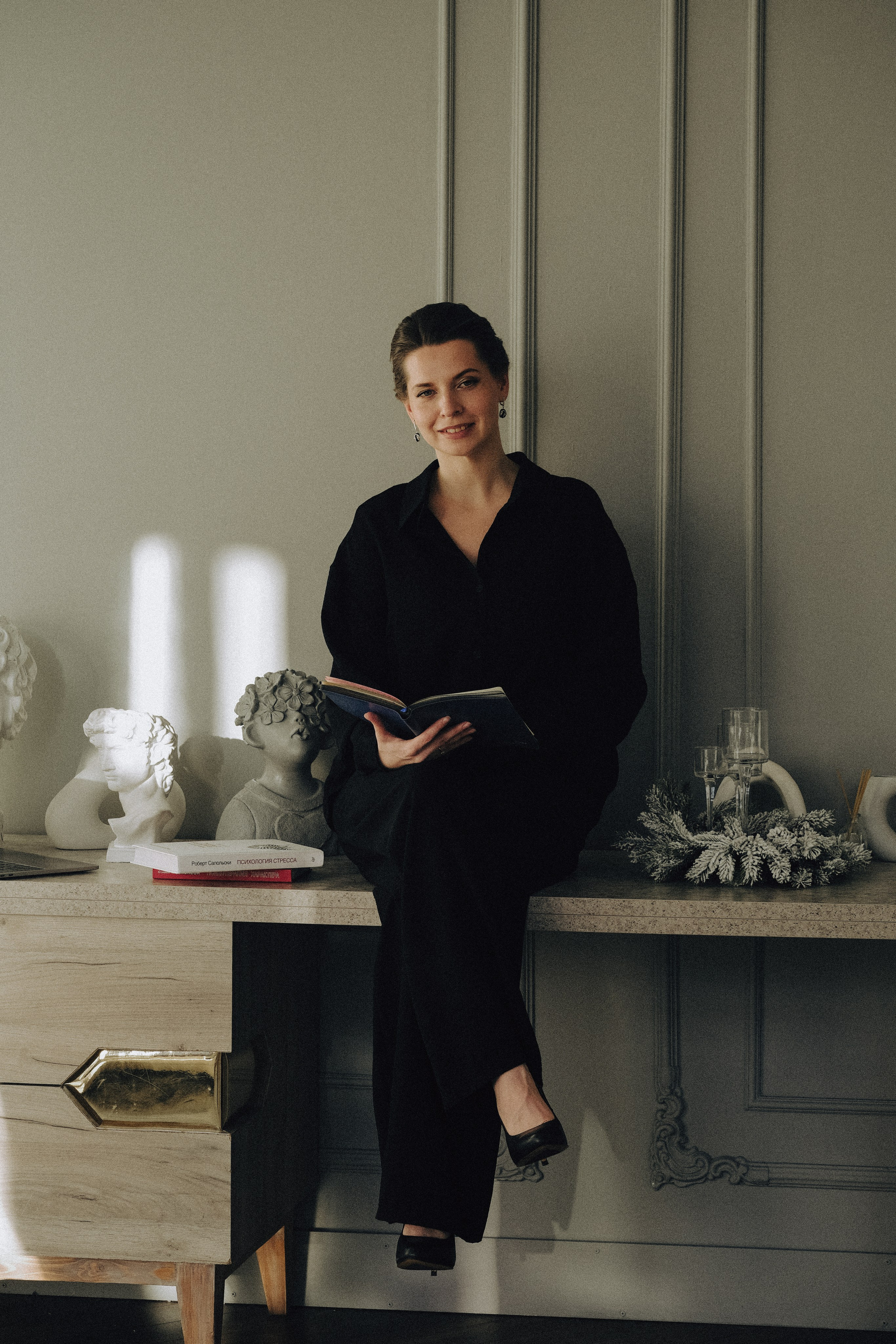 ФОТОСЕСИИЯ В СТУДИИ ДЛЯ ДЕВУШКИ ПСИХОЛОГА. Профессиональный фотограф, Санкт-Петербург — Виктория Богомолова