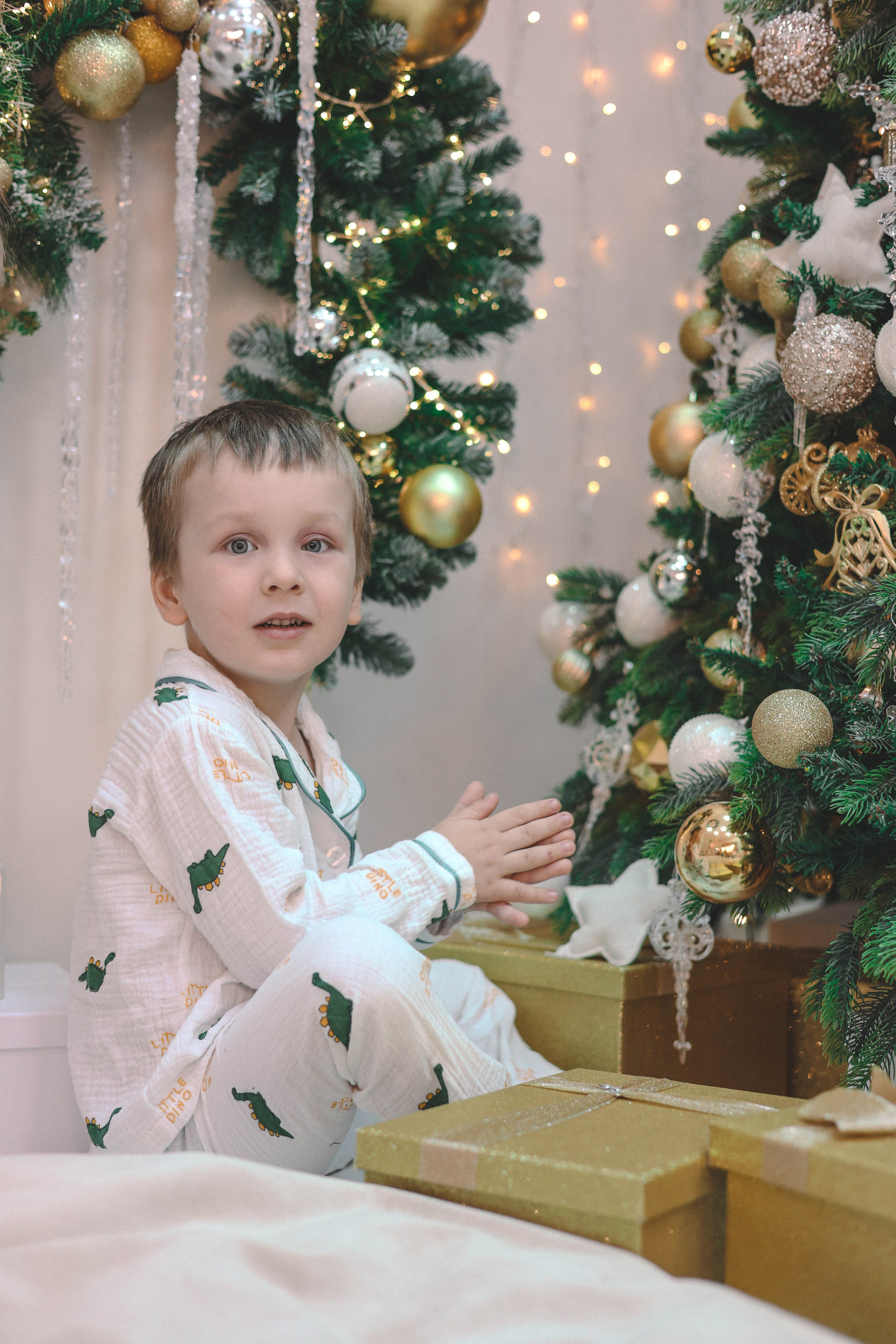 Новогодняя история «Яна и ее семья». Фотограф в Москве Анастасия Калинина