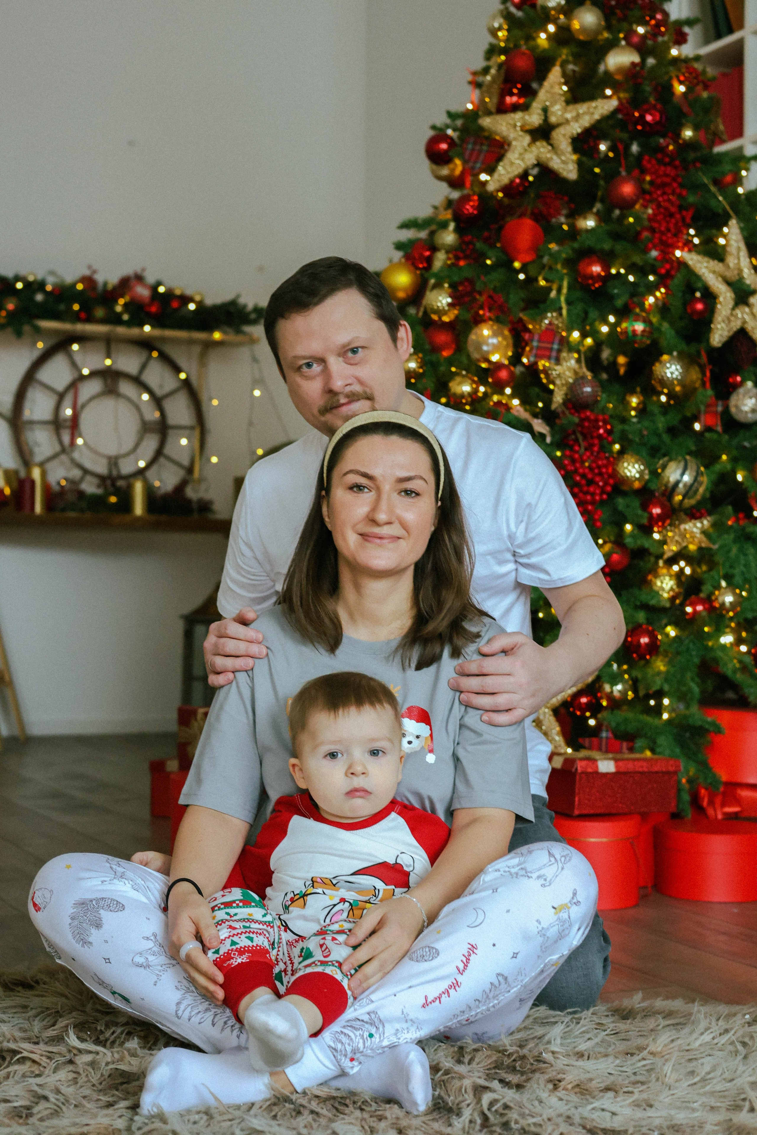 Новогодняя история «Анастасия и ее семья». Фотограф в Москве Анастасия Калинина