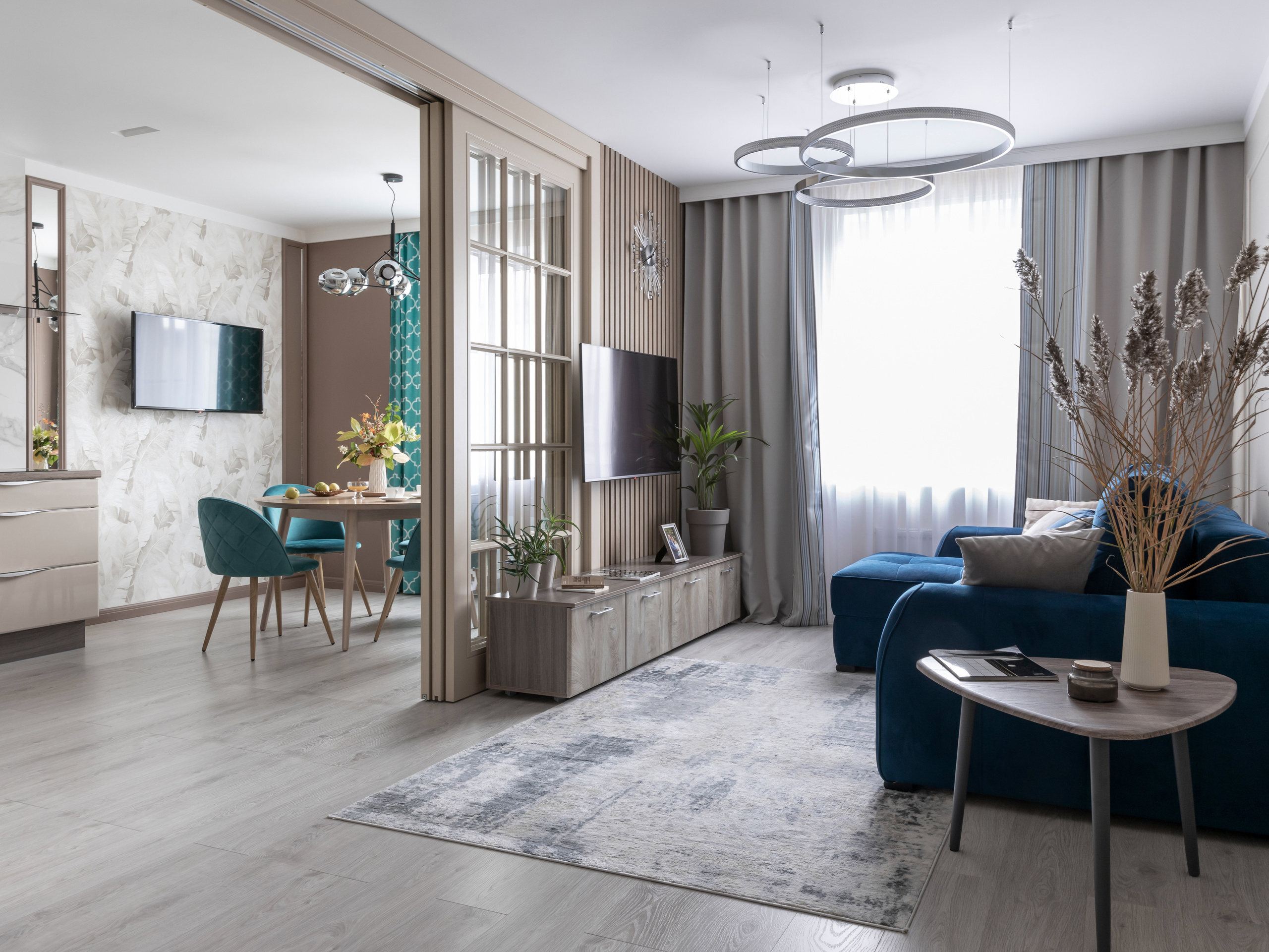 Фотоотчет 3х-к квартиры. Студия Дизайна интерьера Tsvetdesign. Дизайнер в Санкт-Петербурге