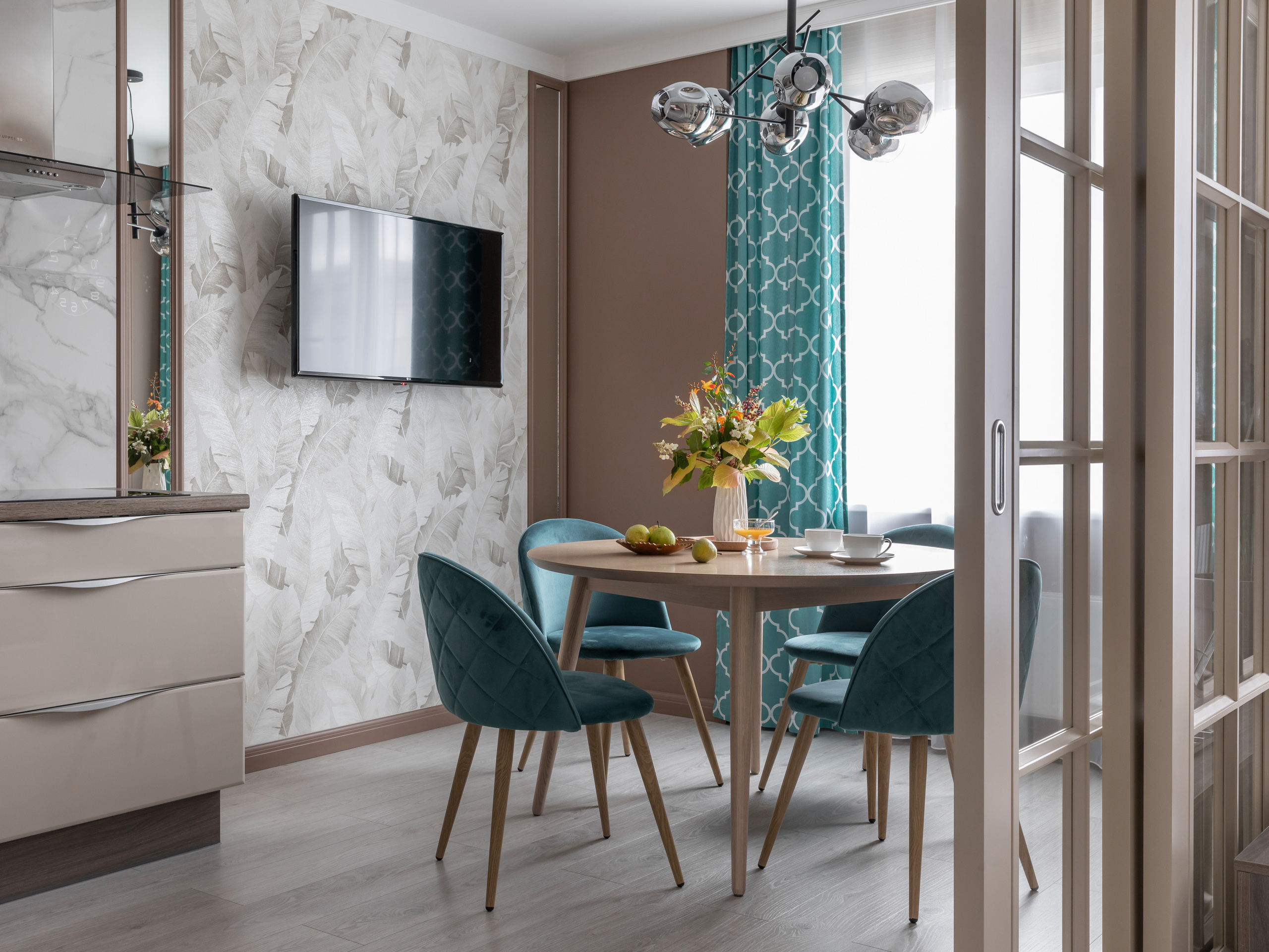 Фотоотчет 3х-к квартиры. Студия Дизайна интерьера Tsvetdesign. Дизайнер в Санкт-Петербурге