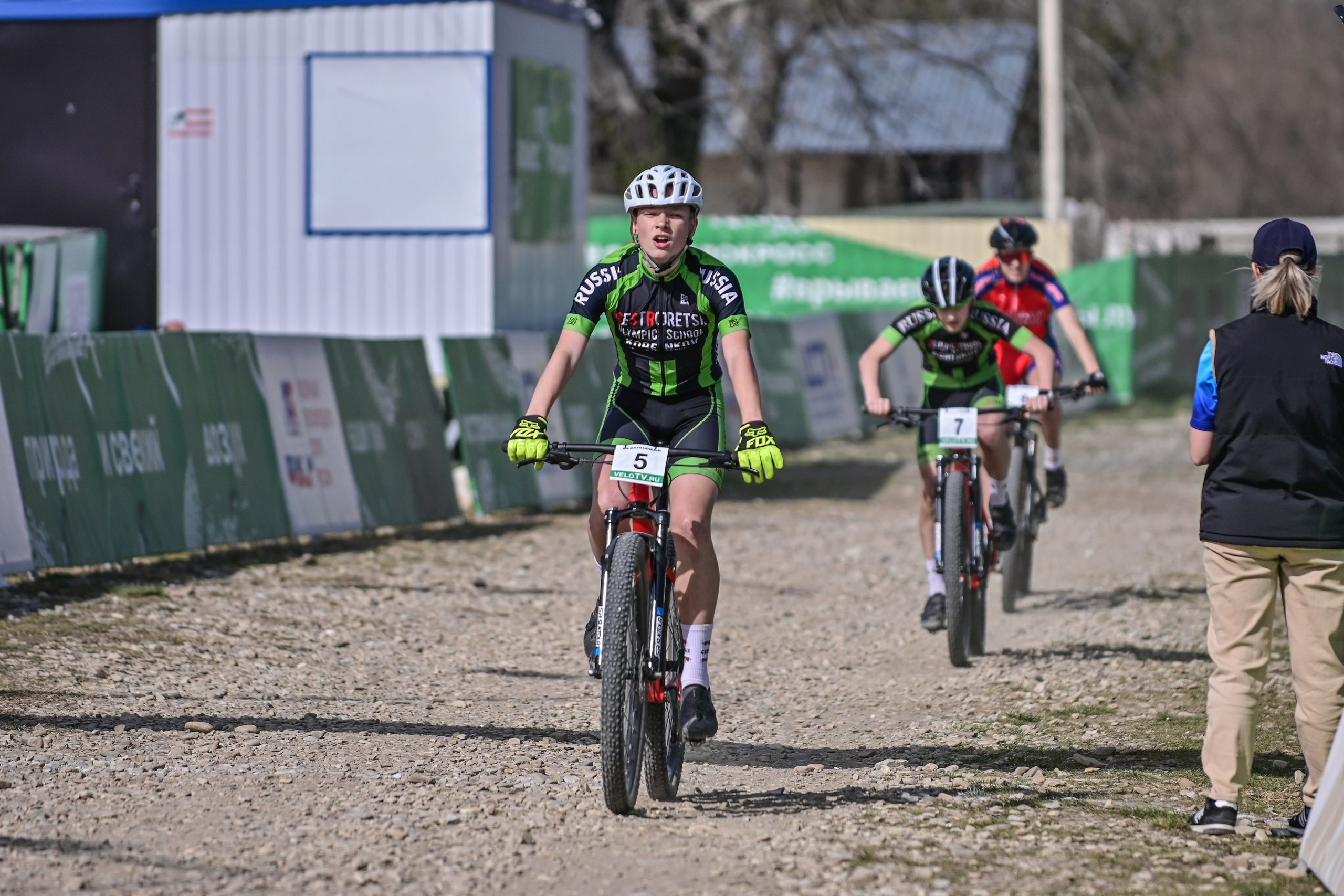 Маунтинбайк, кросс-кантри в Архипо-Осиповке 16 марта 2025. Спортивный фотограф, фотожурналист Павел Ларькин