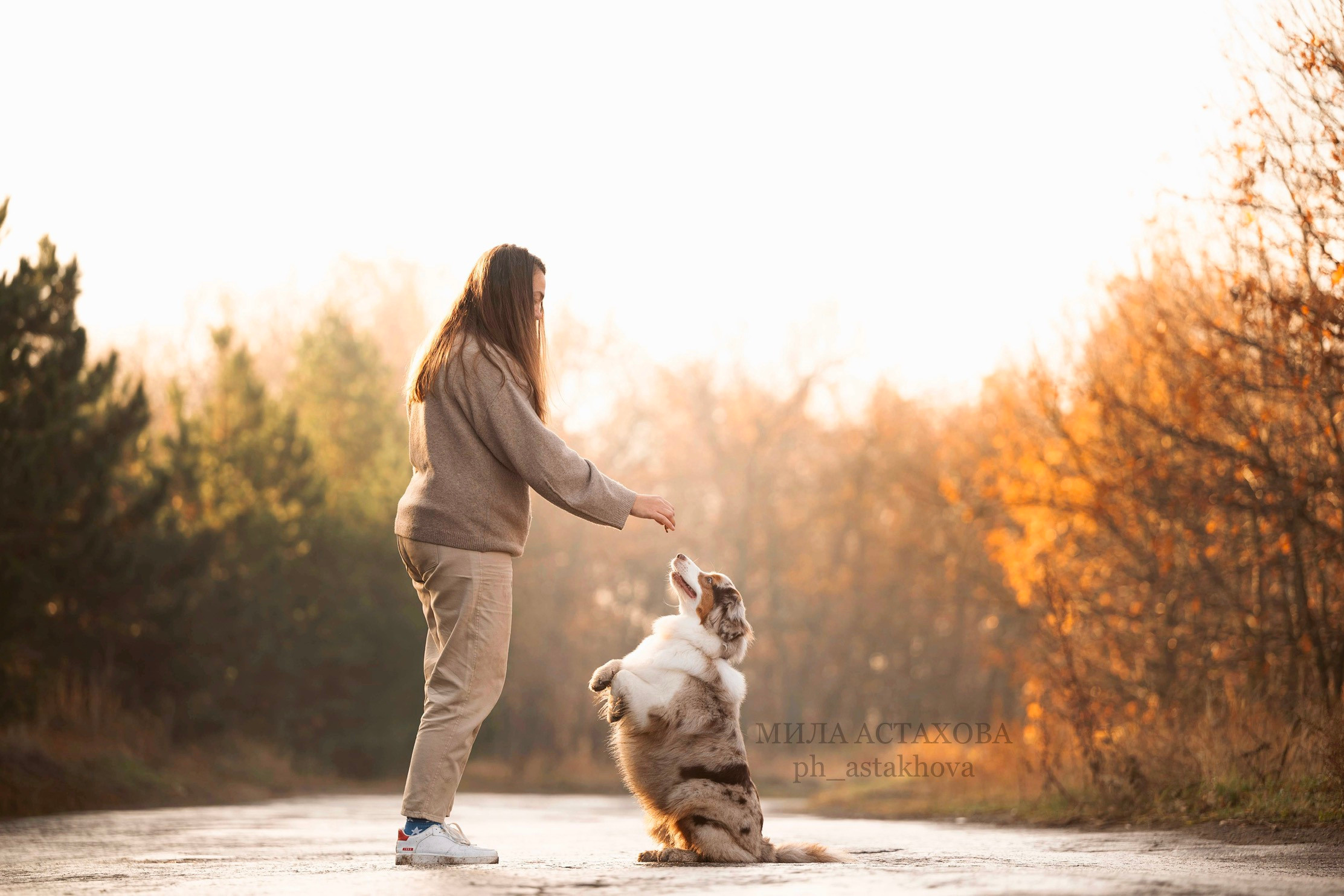 Виктория и Мишка. Мила Астахова