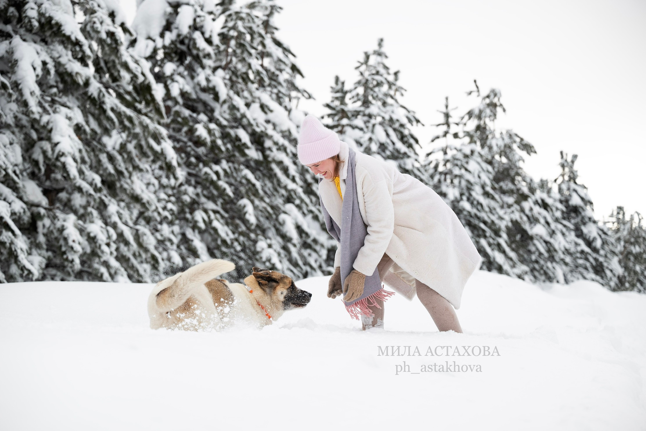 Юля, Дмитрий и Кита. Мила Астахова