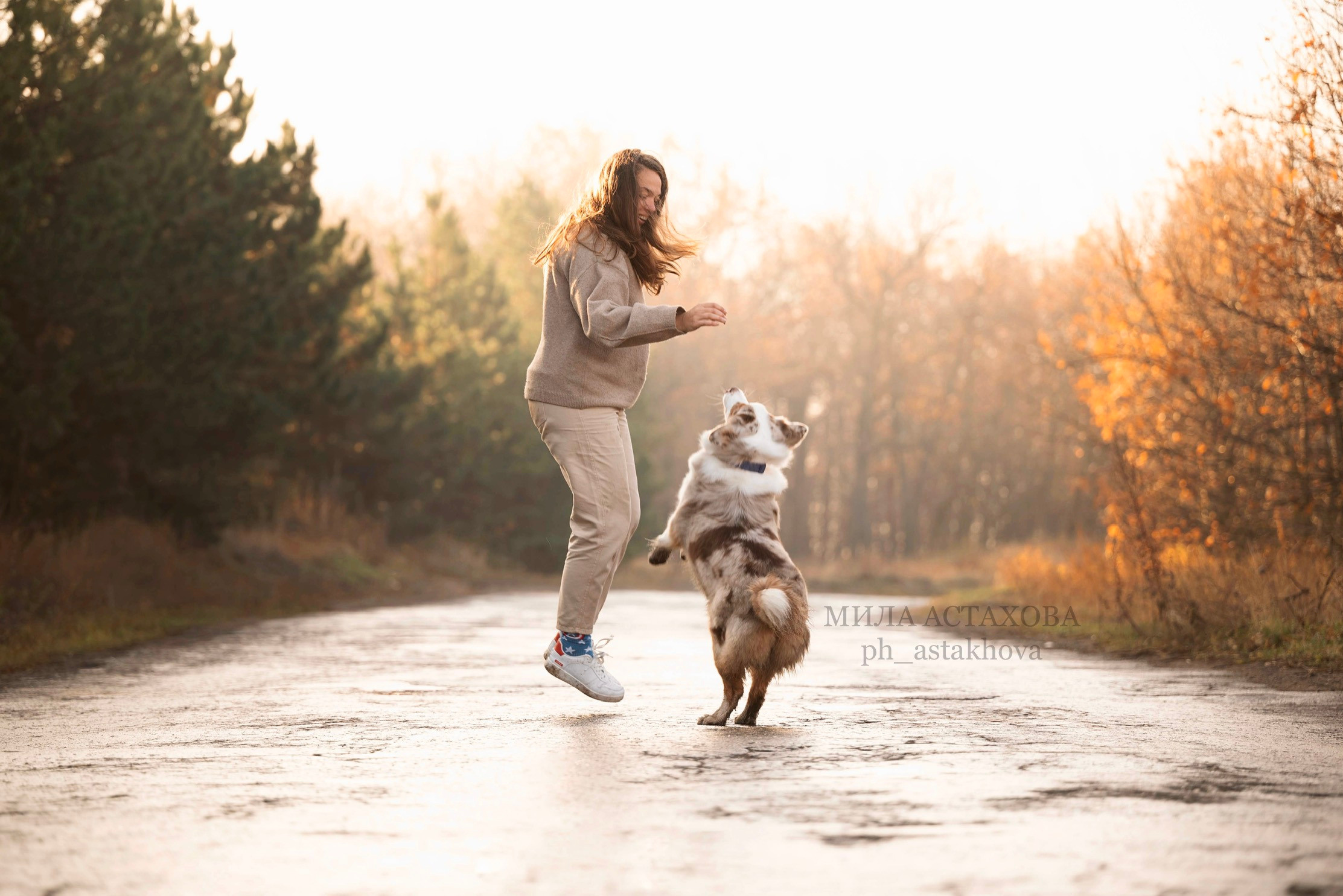 Виктория и Мишка. Мила Астахова