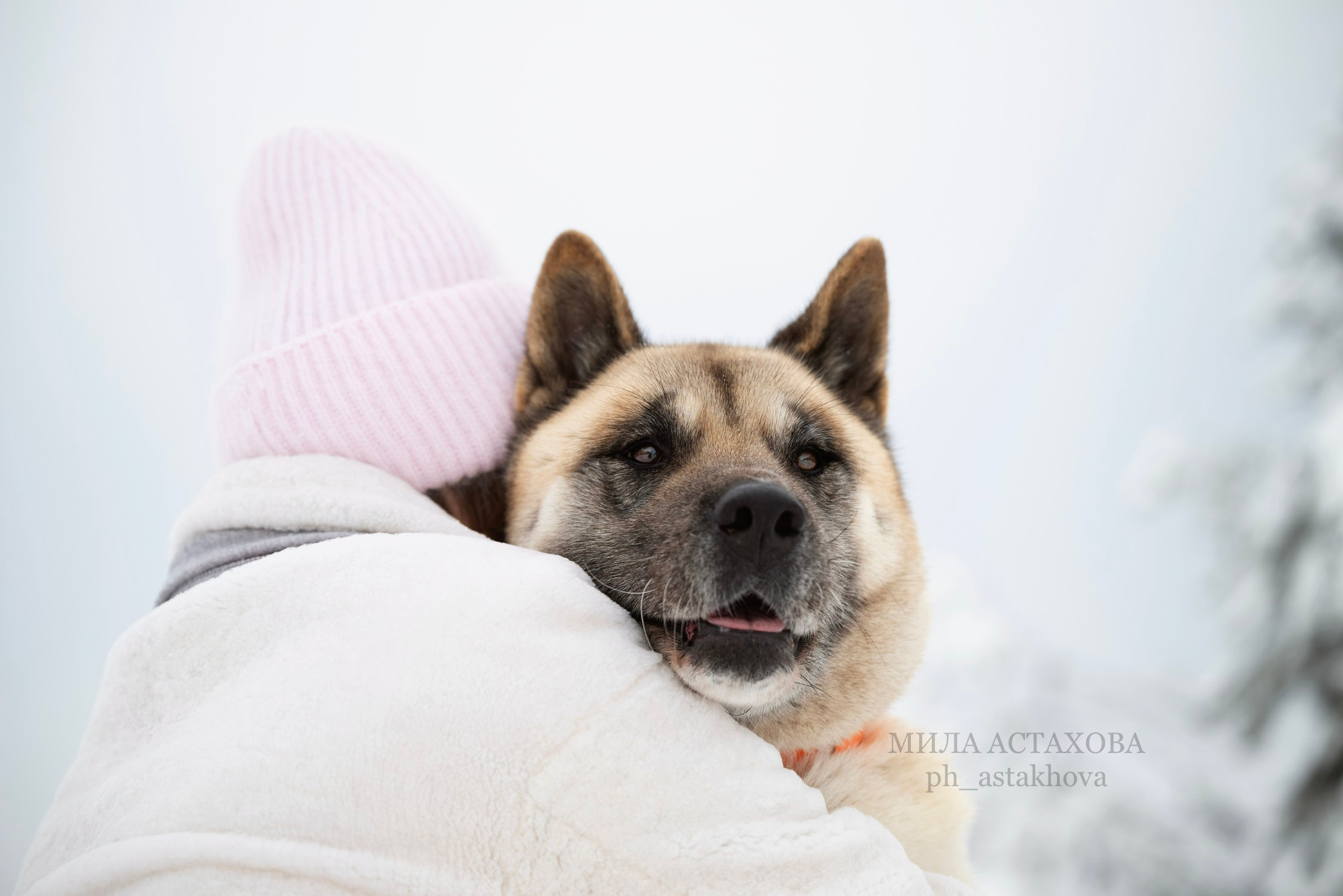 Юля, Дмитрий и Кита. Мила Астахова
