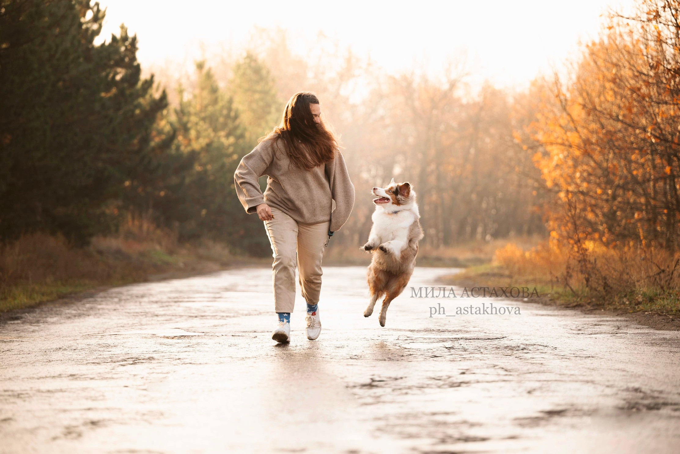 Виктория и Мишка. Мила Астахова