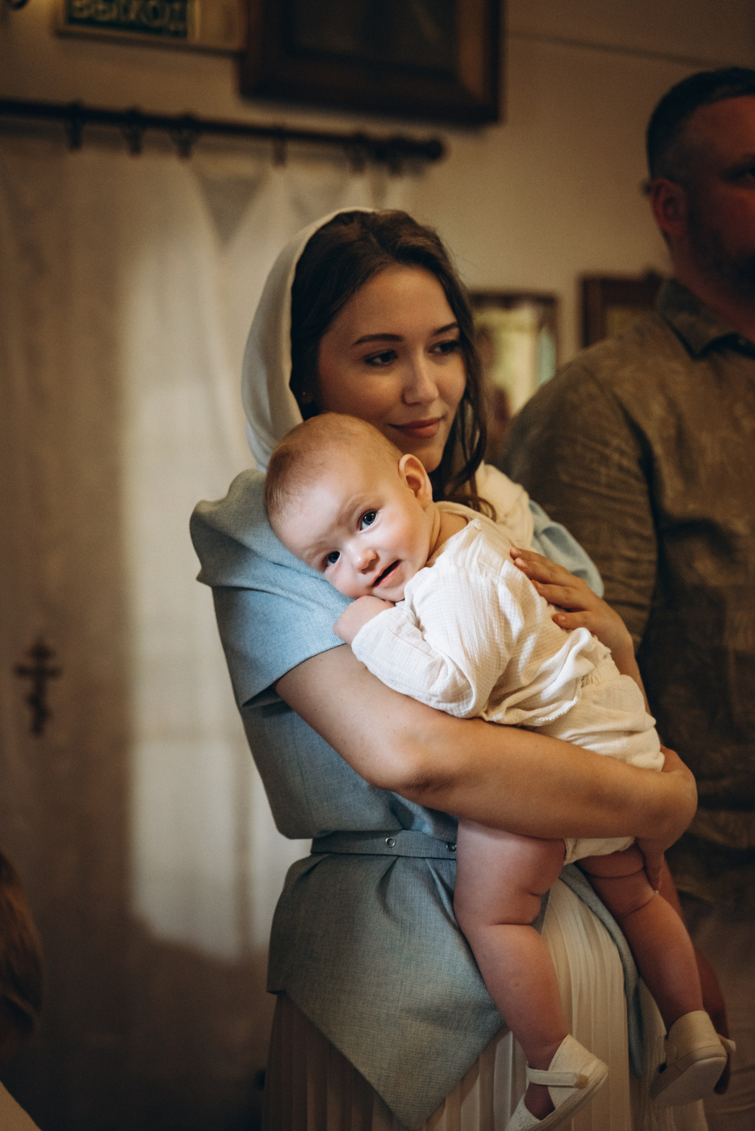 Крещение Есении. Семейный фотограф в Минске Дарья Дреко